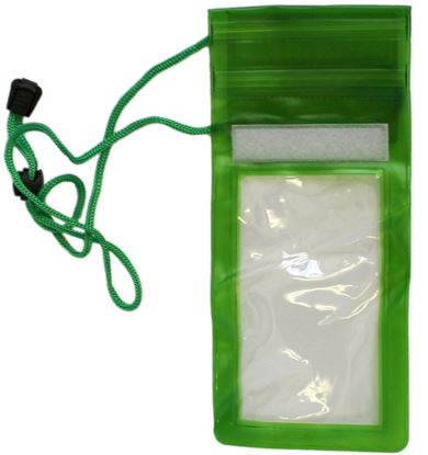 Picture of Waterproof Case - Universal Durable Underwater Dry Bag, Touch Responsive Transparent Windows, Watertight Sealed System - Green