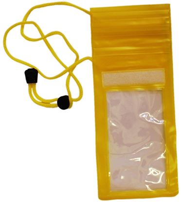 Picture of Waterproof Case - Universal Durable Underwater Dry Bag, Touch Responsive Transparent Windows, Watertight Sealed System - Yellow