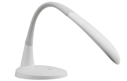Picture of USB LEC rechargable light-DefaultVariantElegant Swan Flexible LED Bedside Desk Lamp Cordless Rechargeable Touch Control White Charging Indicator