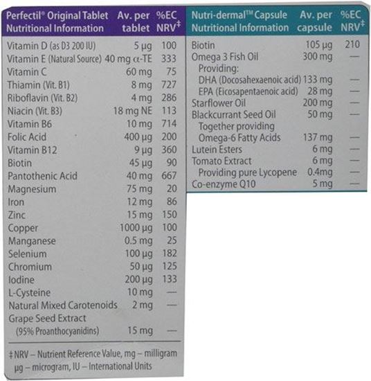 Picture of Vitabiotics Perfectil Plus Skin Extra Support Healthy - 56 Tablet/Capsule Original