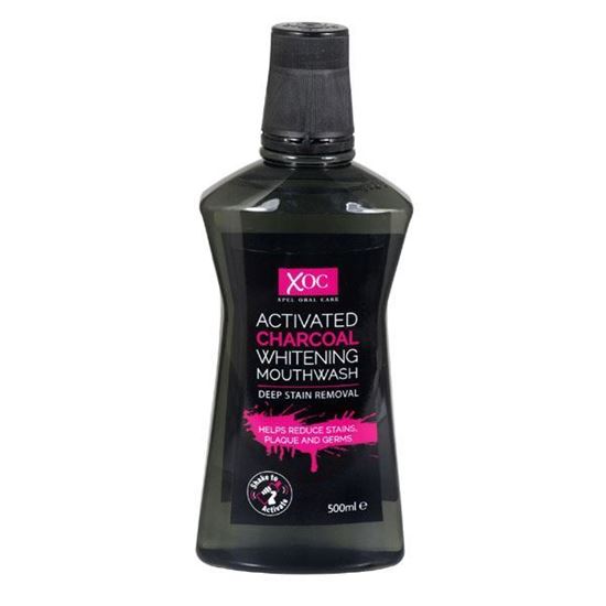 Picture of XPEL Oral Care Activated Charcoal Whitening Mouthwash 500mL
