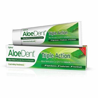 Picture of Aloe Dent Triple Action Toothpaste Fluoride Free - 100ml