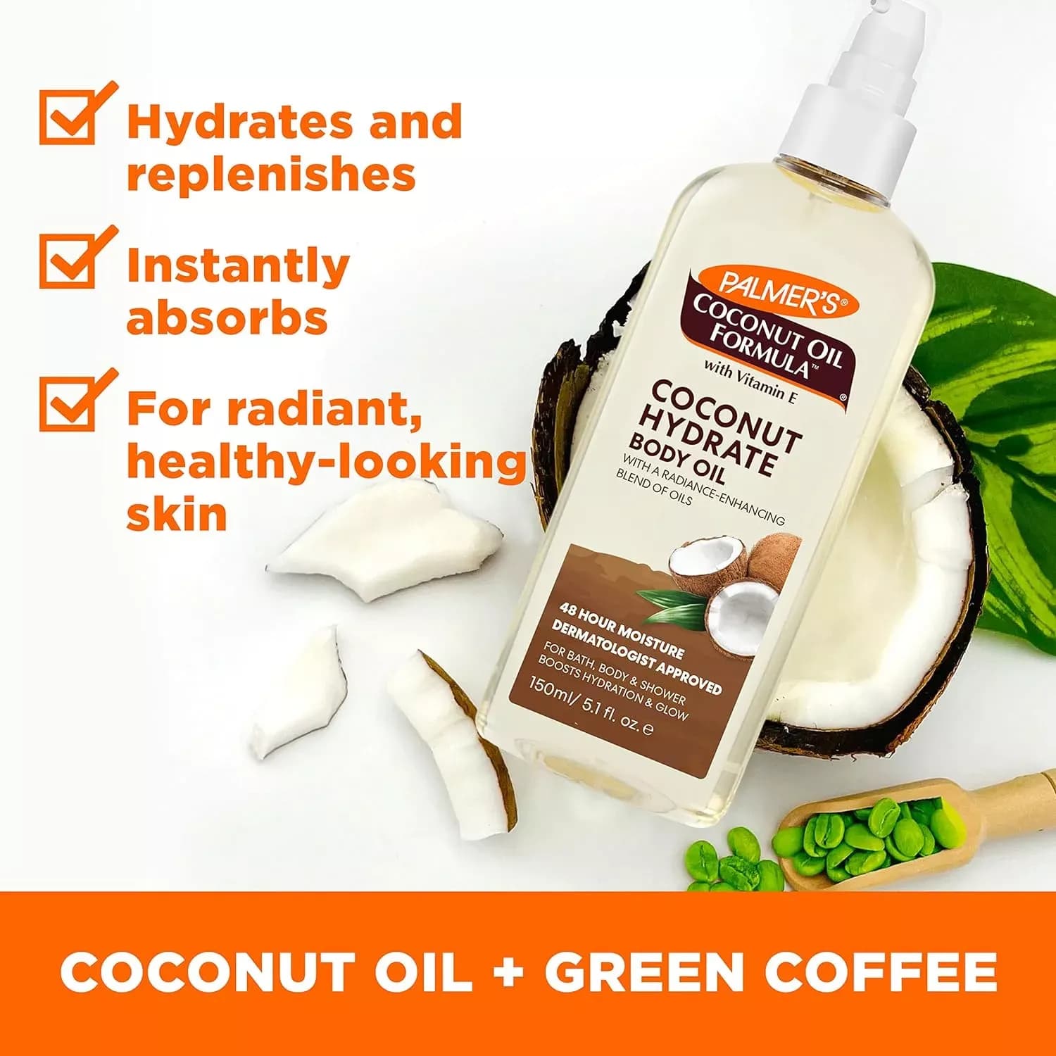 Palmers Coconut Body Oil 150ml