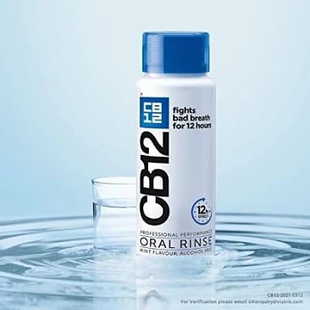 CB12 Mint-Menthol Mouthwash 250ml