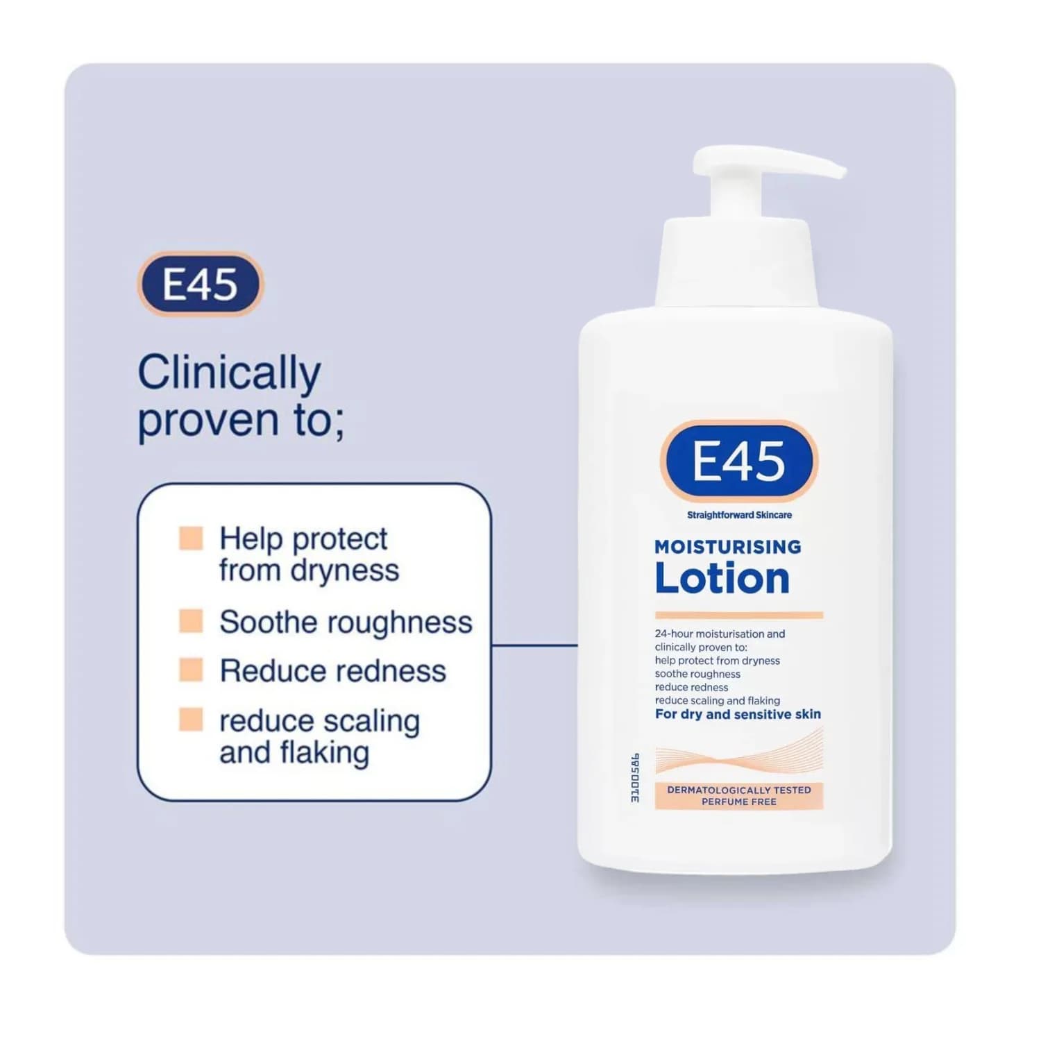 E45 Moisturising Lotion 500ml