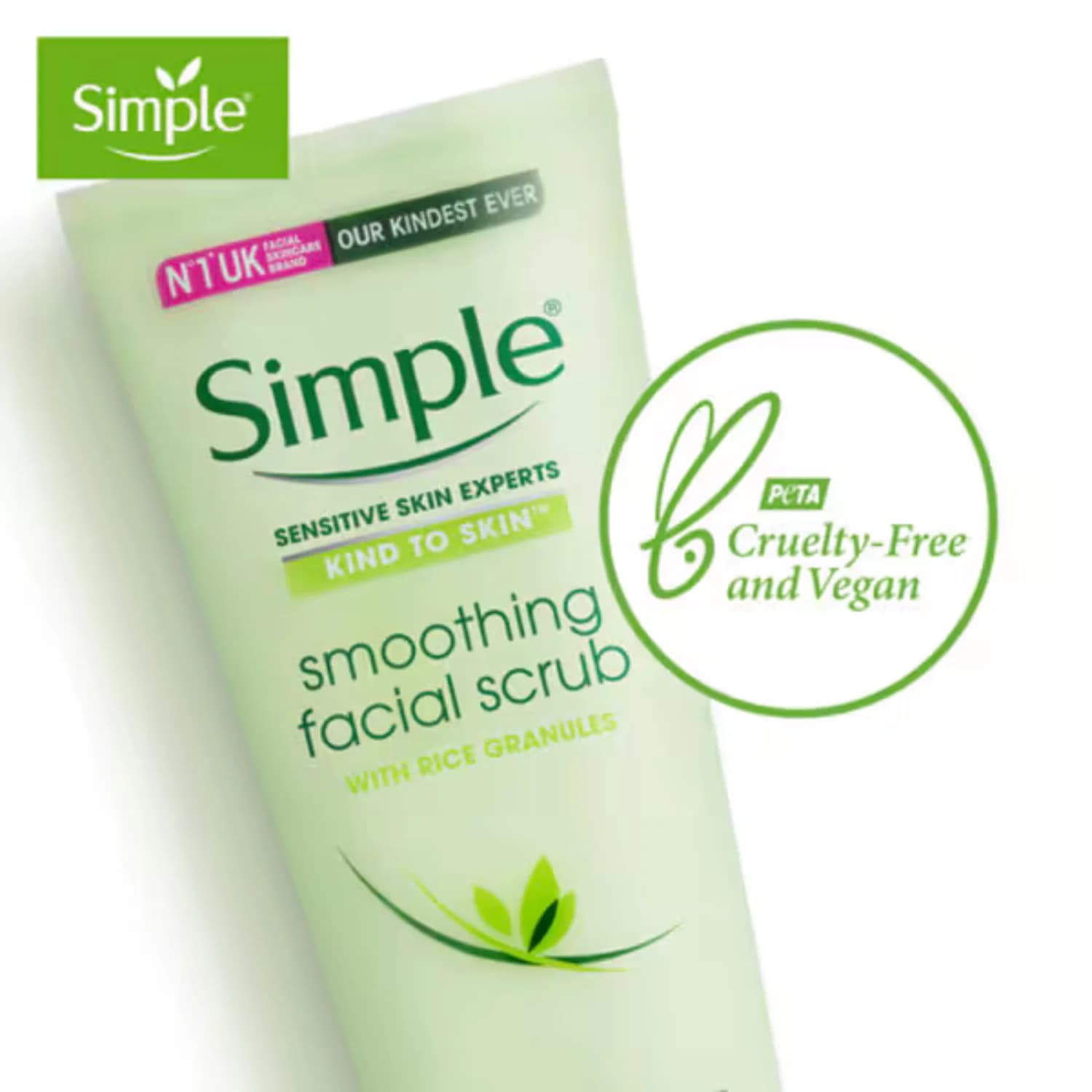 Simple Smoothing Facial Scrub 75ml
