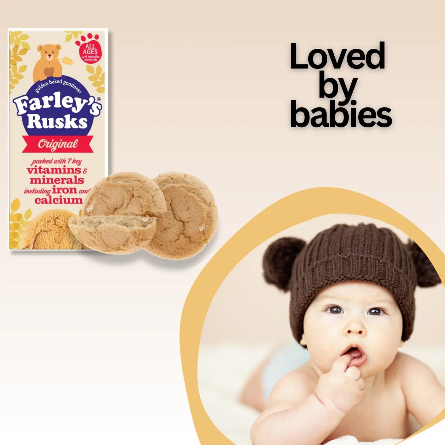 Farleys Original Rusks 300g