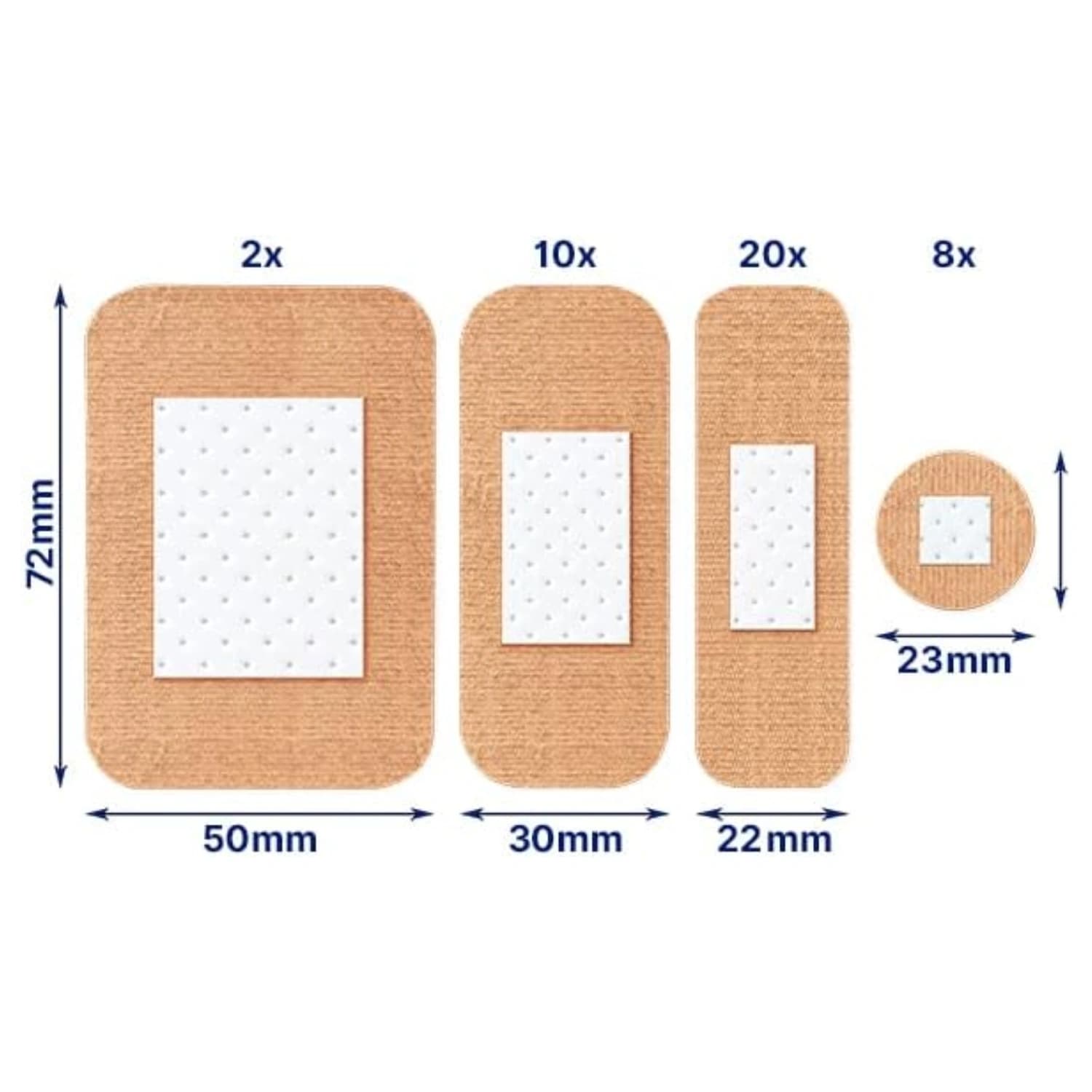 Elastoplast Fabric Plasters 40 pack