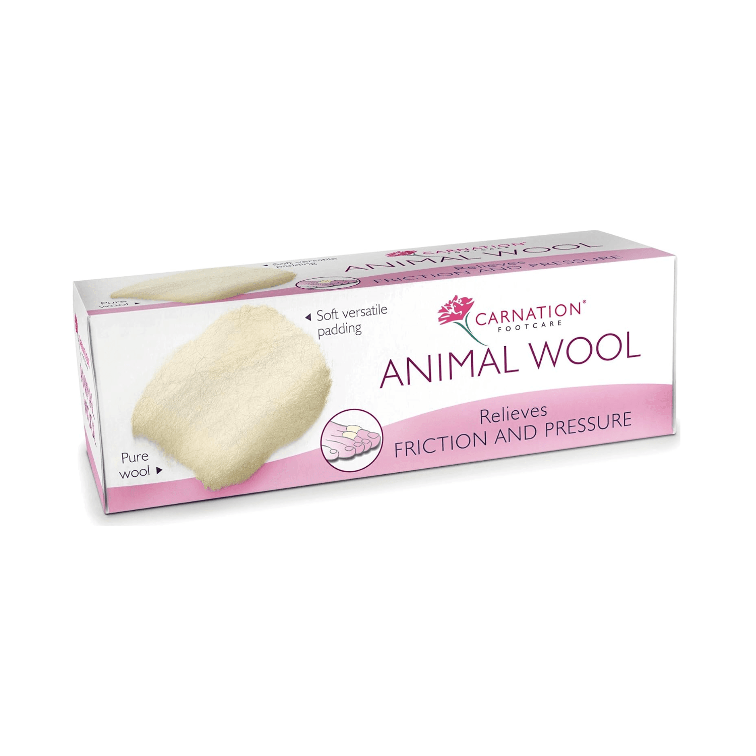 Carnation Footcare Animal Wool 25g
