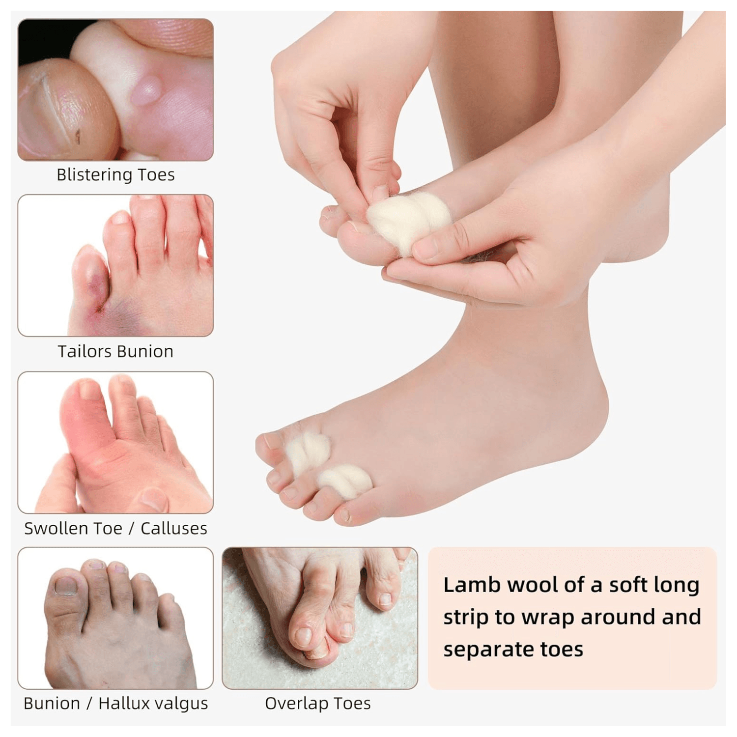 Carnation Footcare Animal Wool 25g