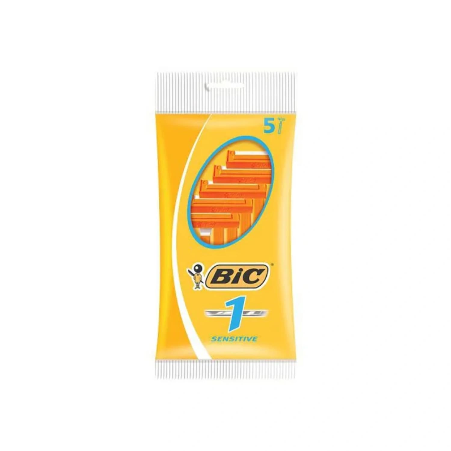 Bic 1 Sensitive Disposable Razor – 5 Pack