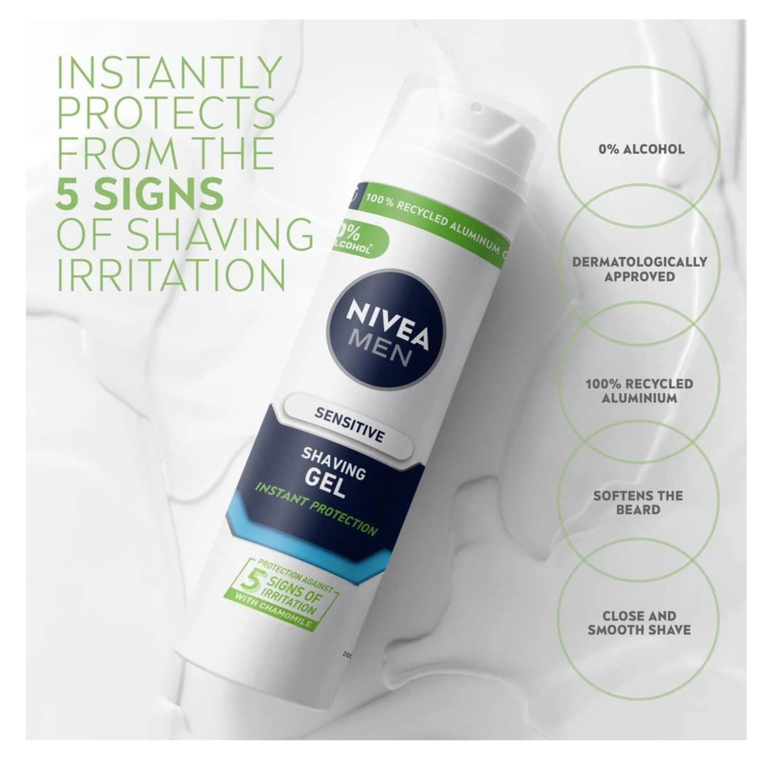 Nivea Men Sensitive Shaving Gel 200ml