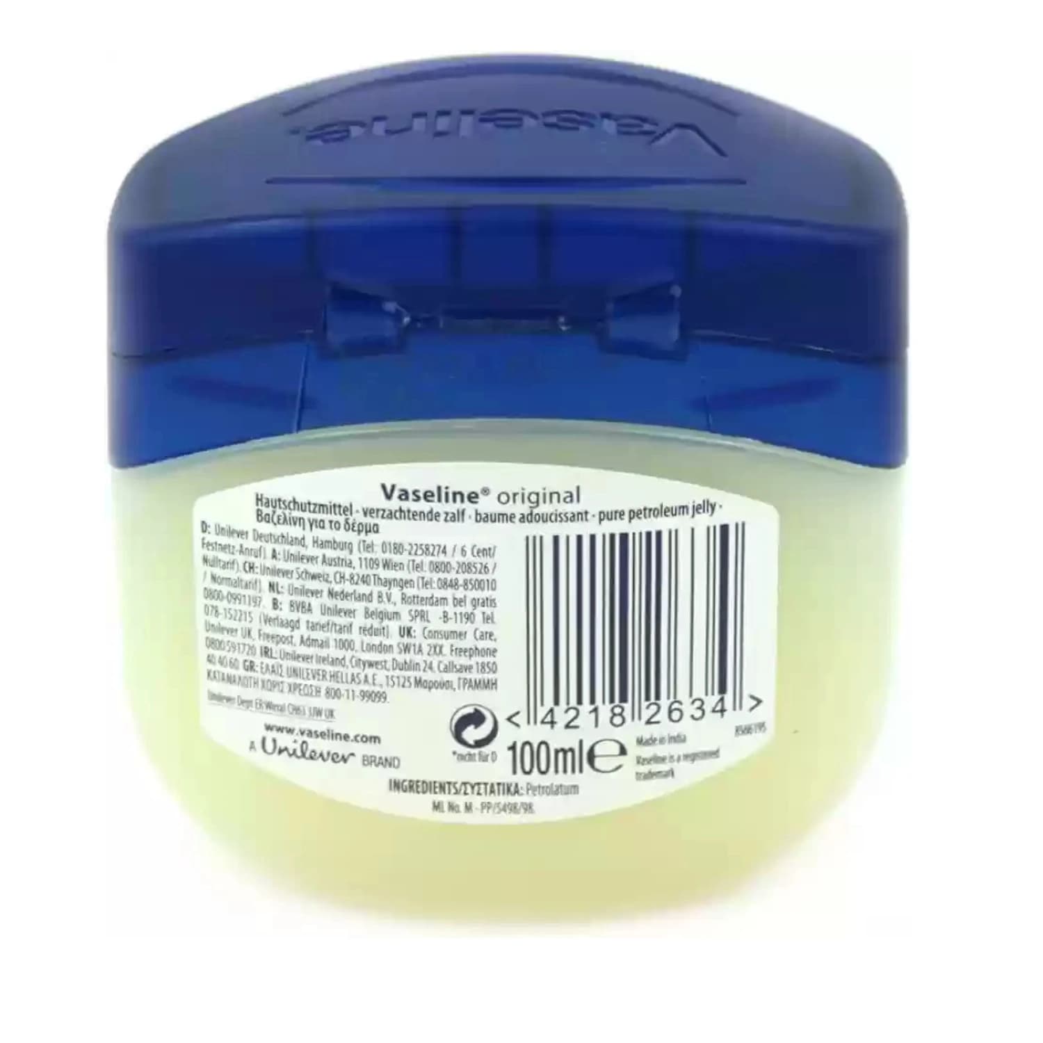 Vaseline Petroleum Jelly 100ml