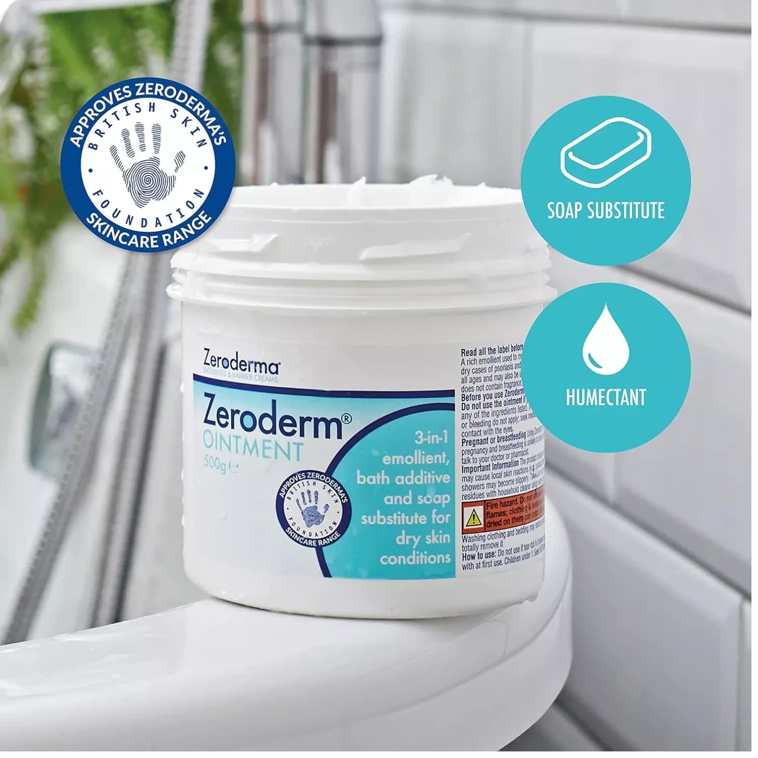 Zeroderm Ointment 500g