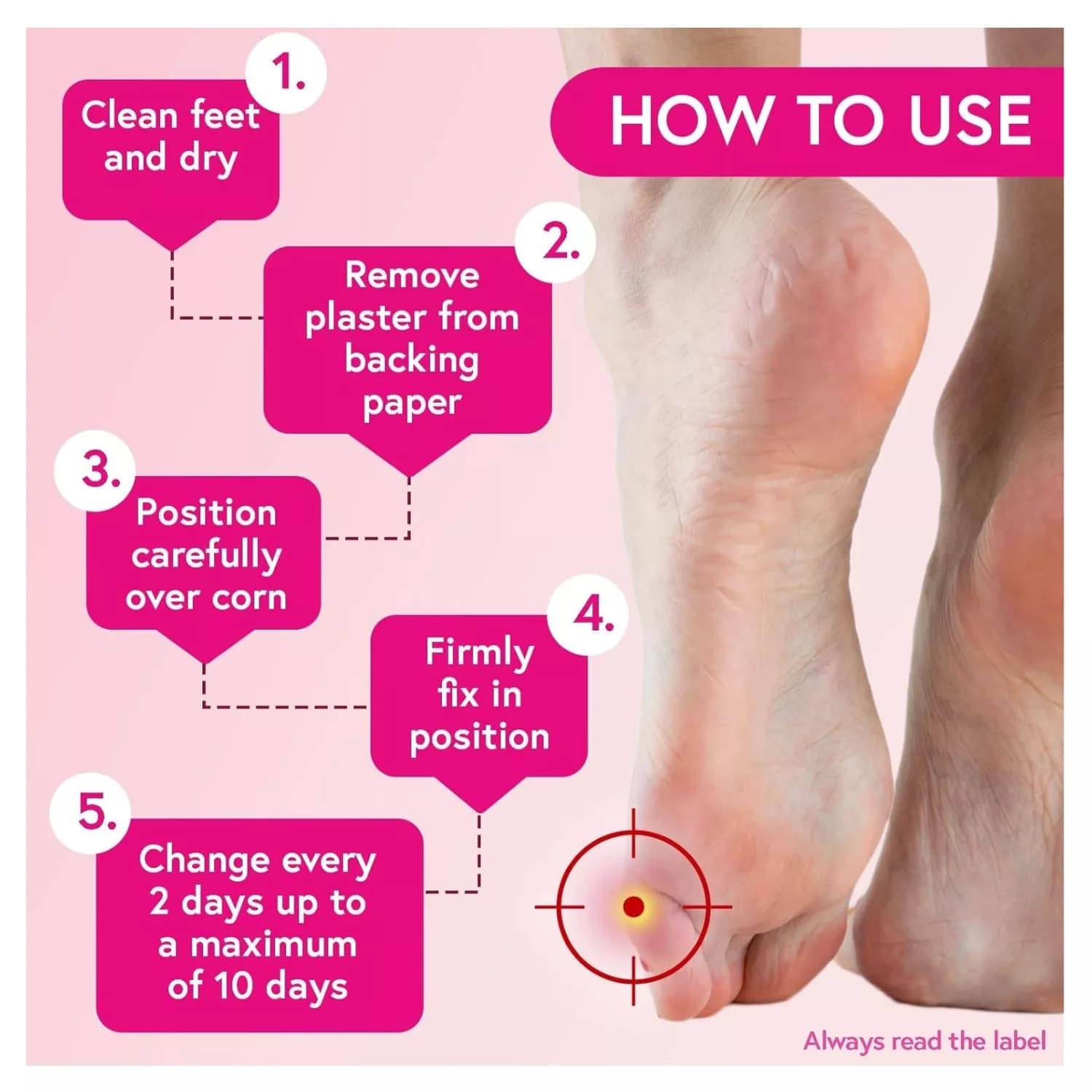 Carnation Footcare Corn Caps 10