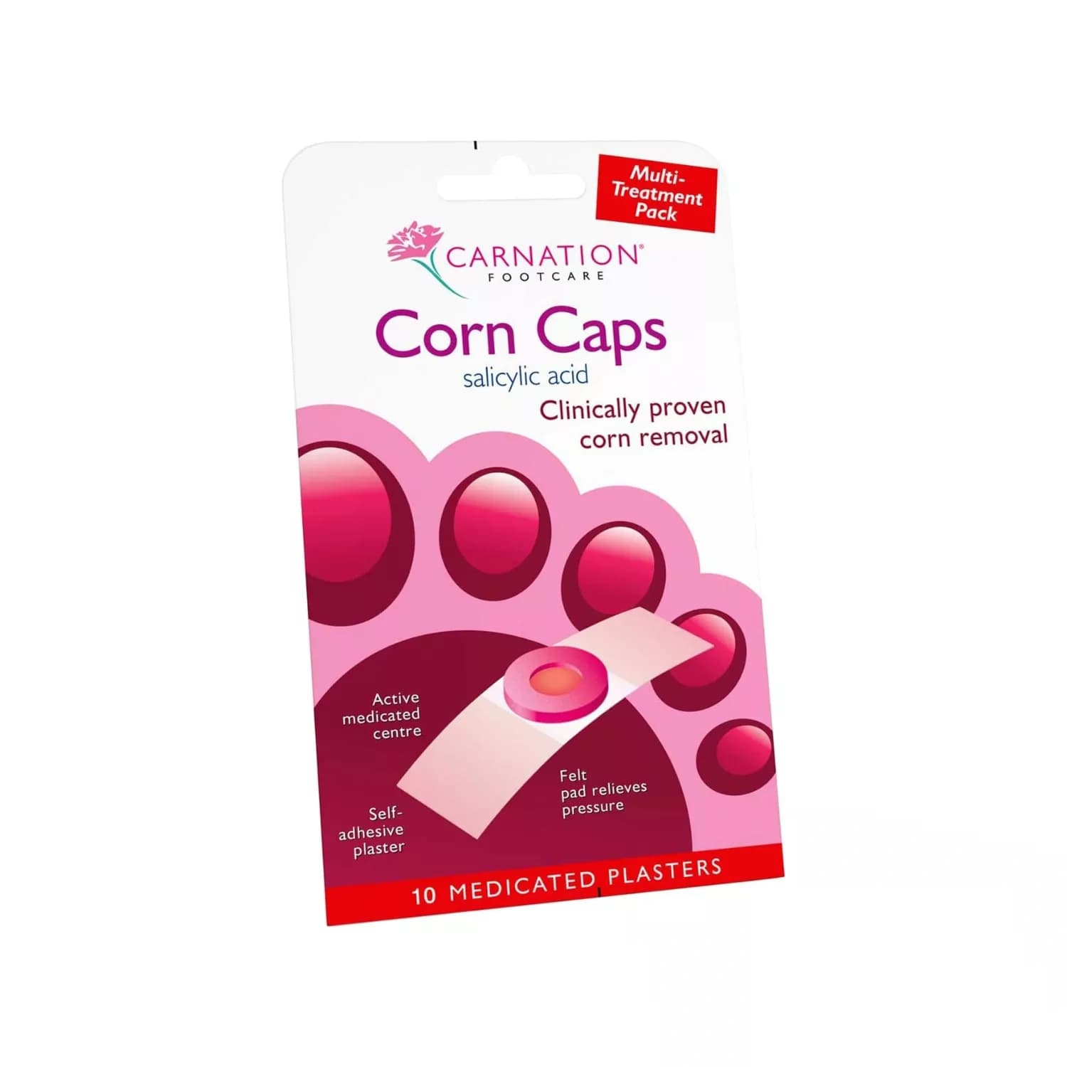 Carnation Footcare Corn Caps 10