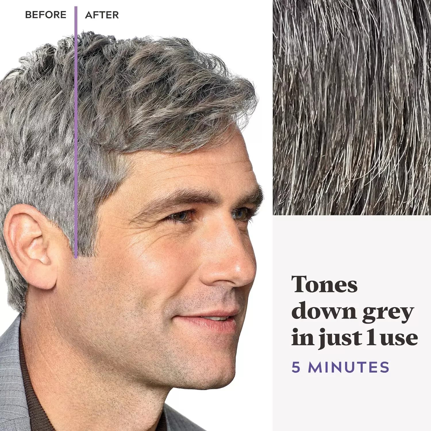 Just For Men T55 Touch of Grey Black Hair Dye