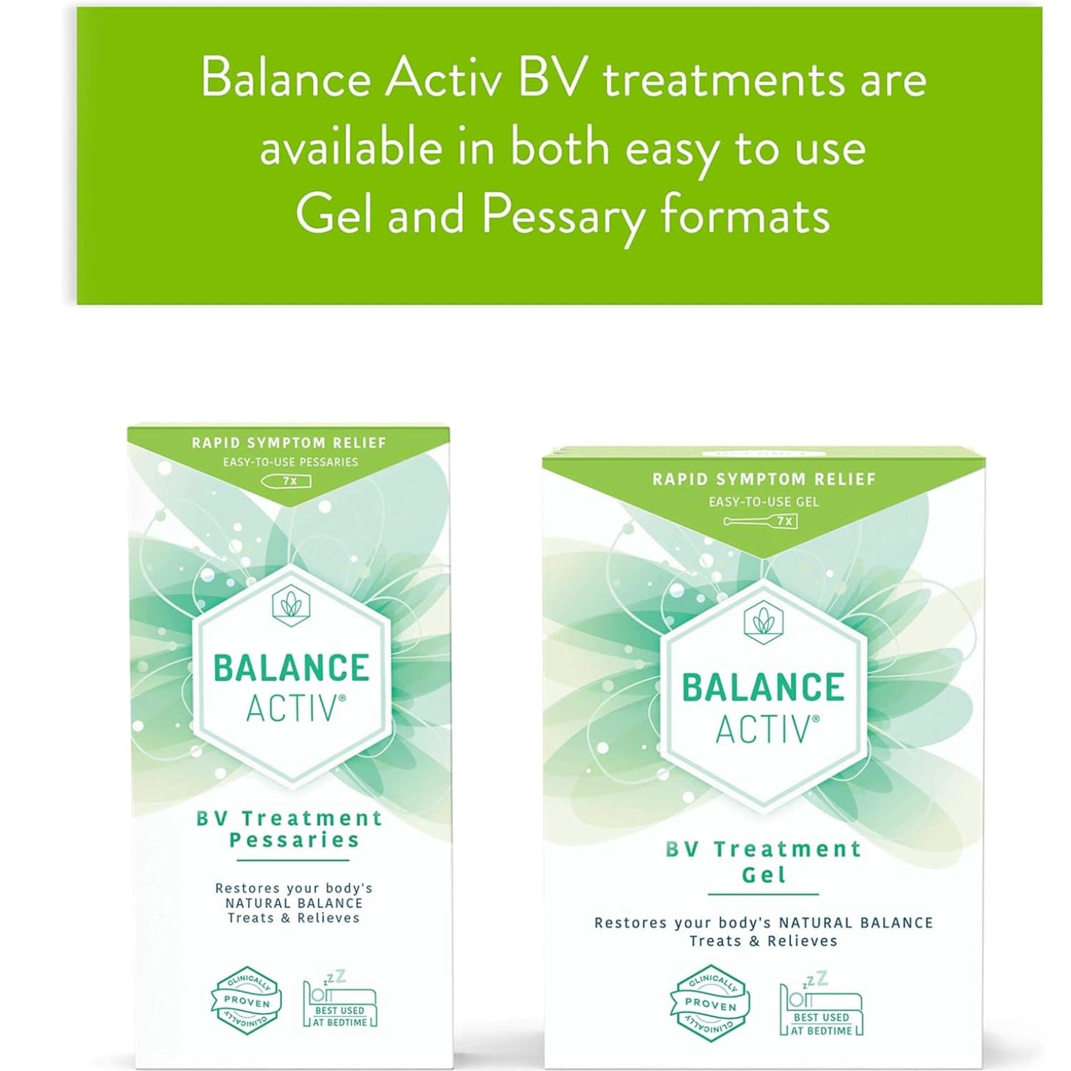 Balance Activ BV Vaginal Pessaries 7X25g