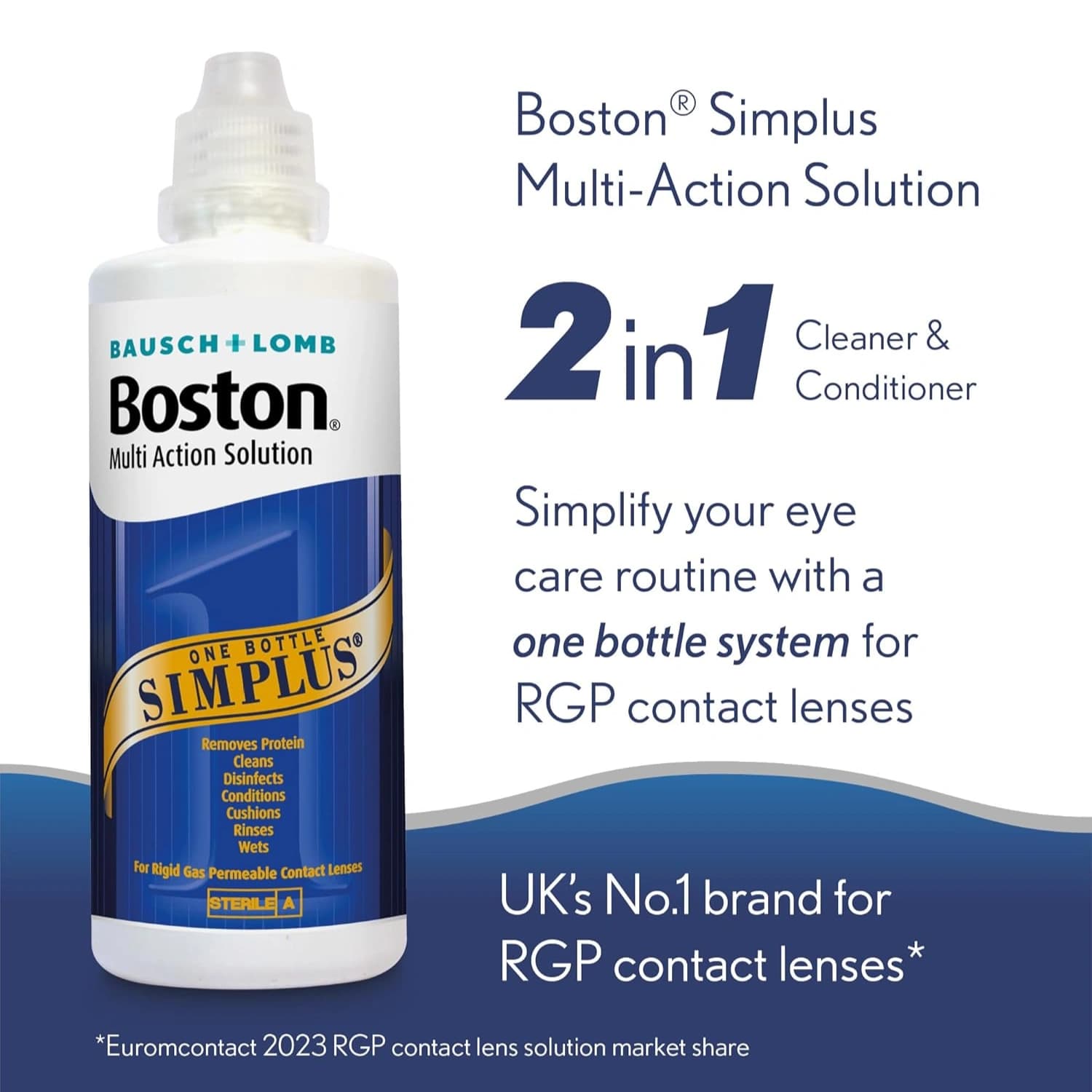 Bausch & Lomb Boston Simplus 120ml