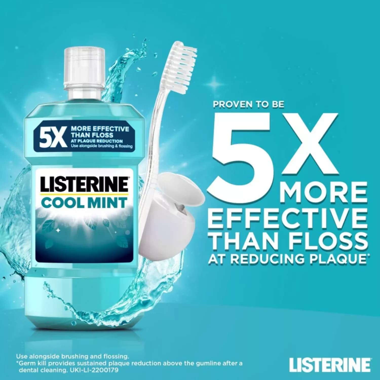 Listerine Coolmint Mouthwash 250ml