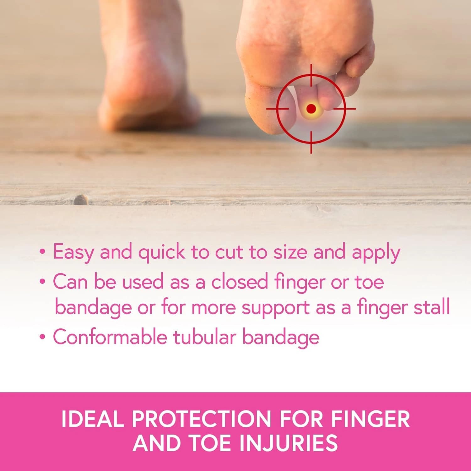 Carnation Finger Toe Bandage 4 meter