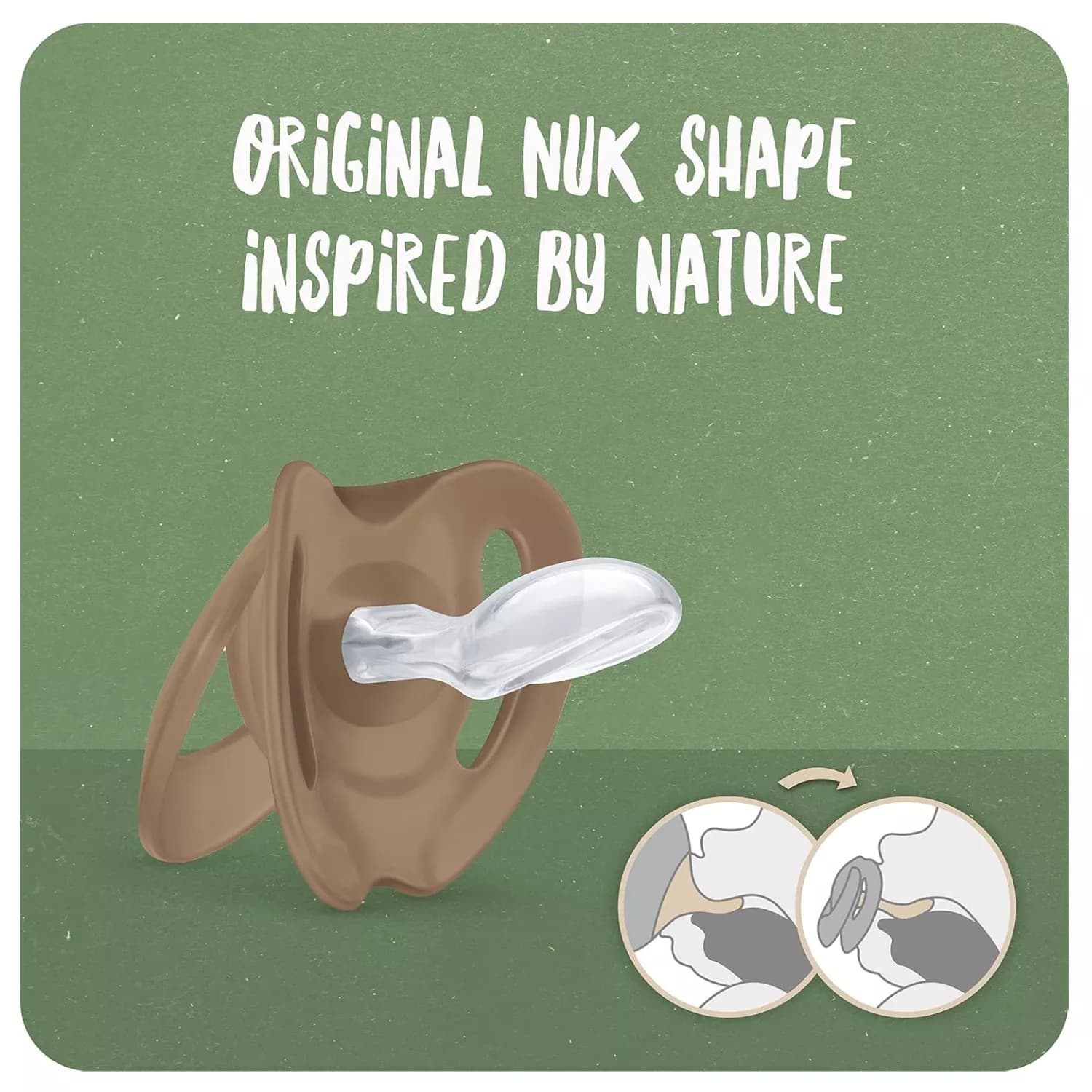 NUK Star Baby Dummy, 18-36 Months, Soothes