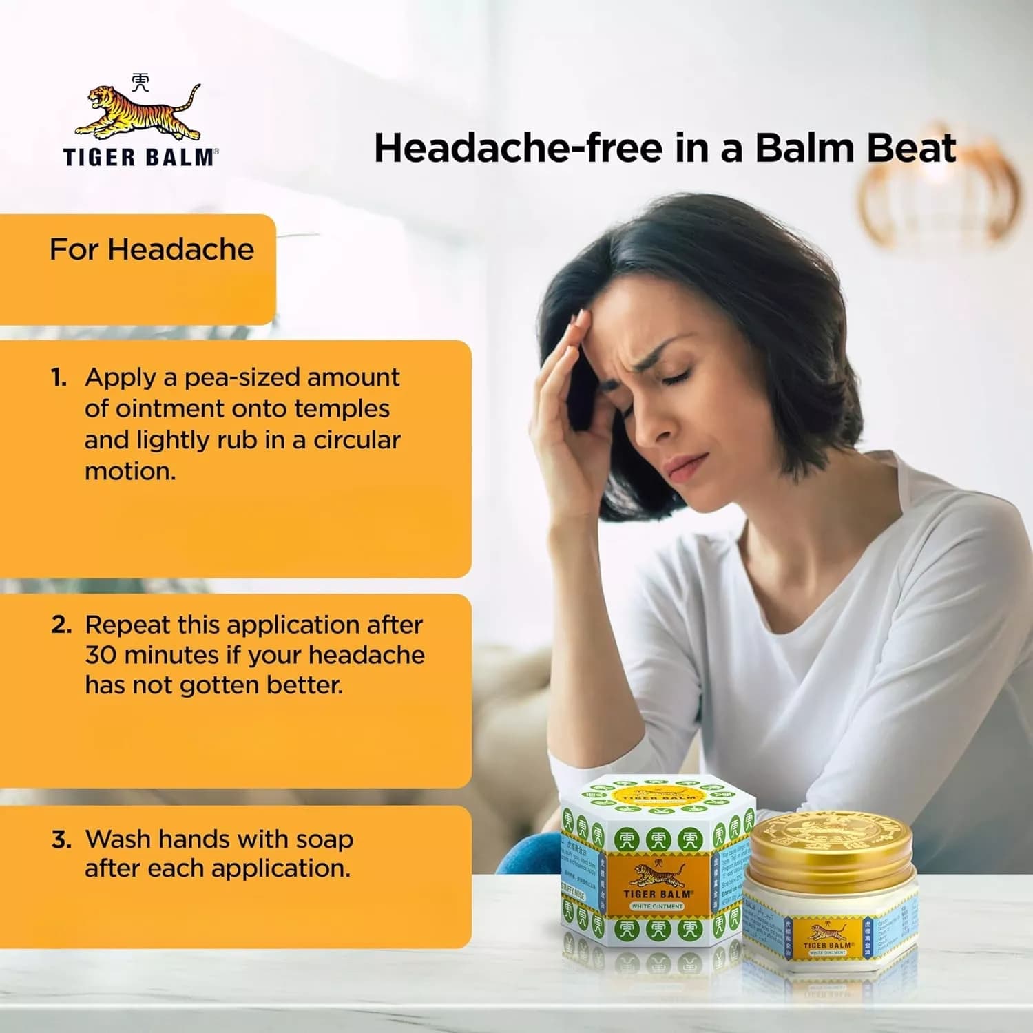 Tiger Balm White Ointment 19g