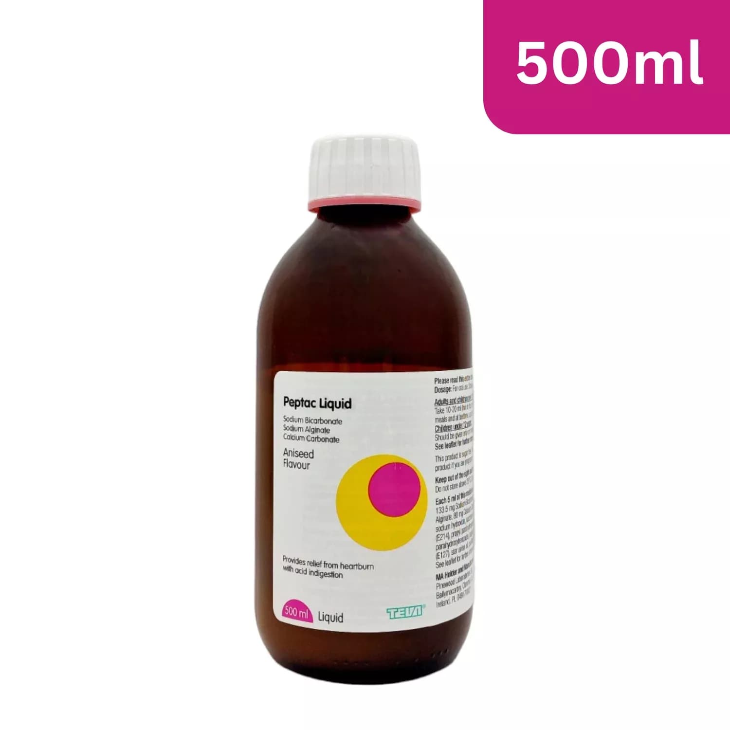 Peptac liquid aniseed 500ml 2