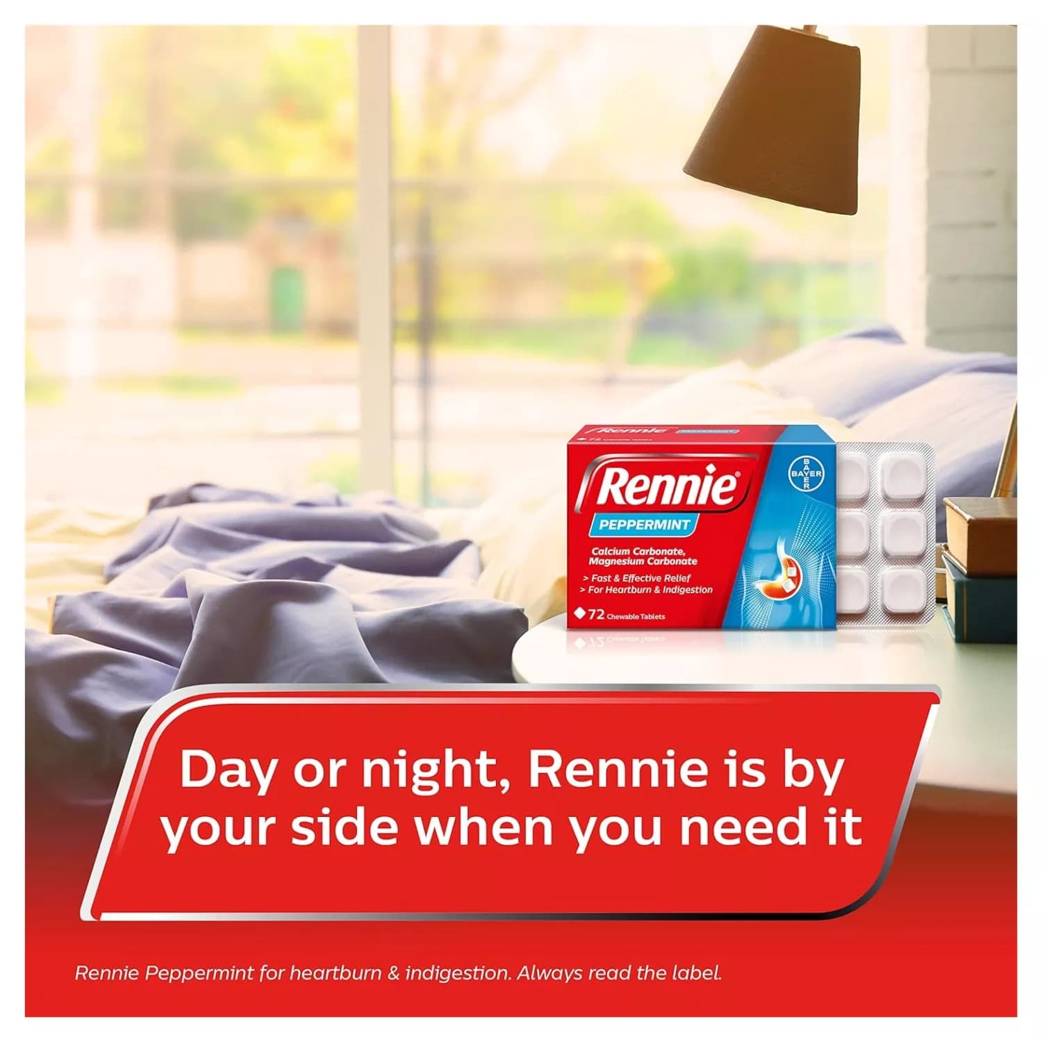 Rennie peppermint 72 tablets 4
