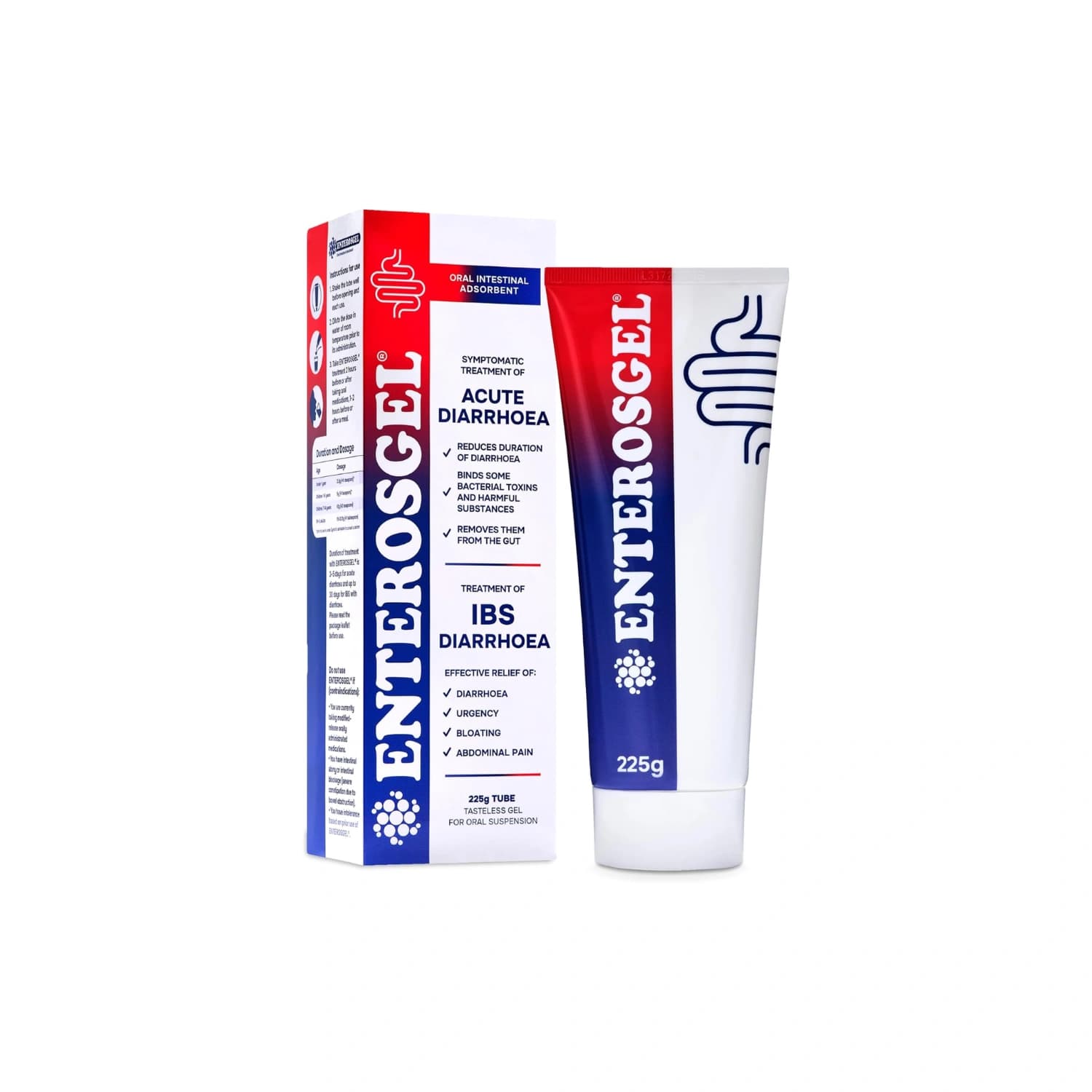 Enterosgel ibs relief gel tube 90g