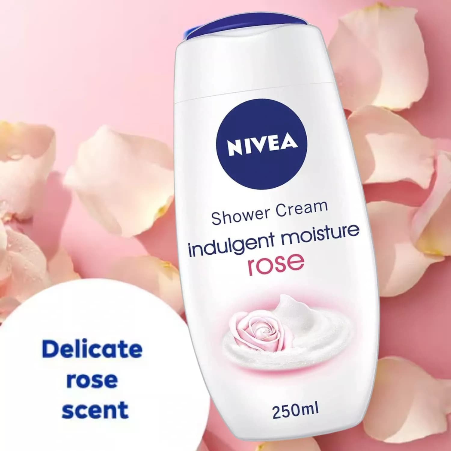Nivea care and roses shower 250ml 3