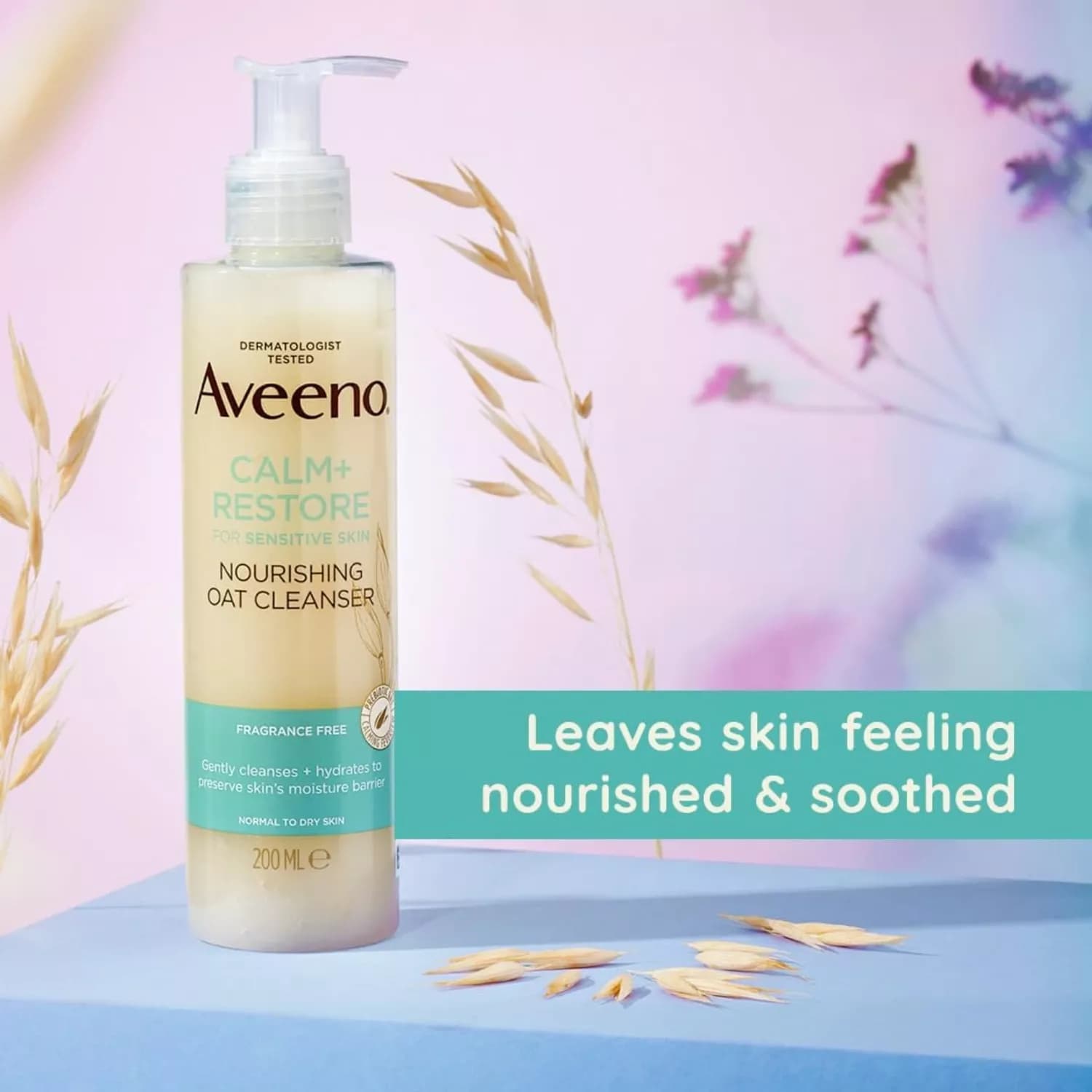 Aveeno nourishing oat cleanser 200ml 1