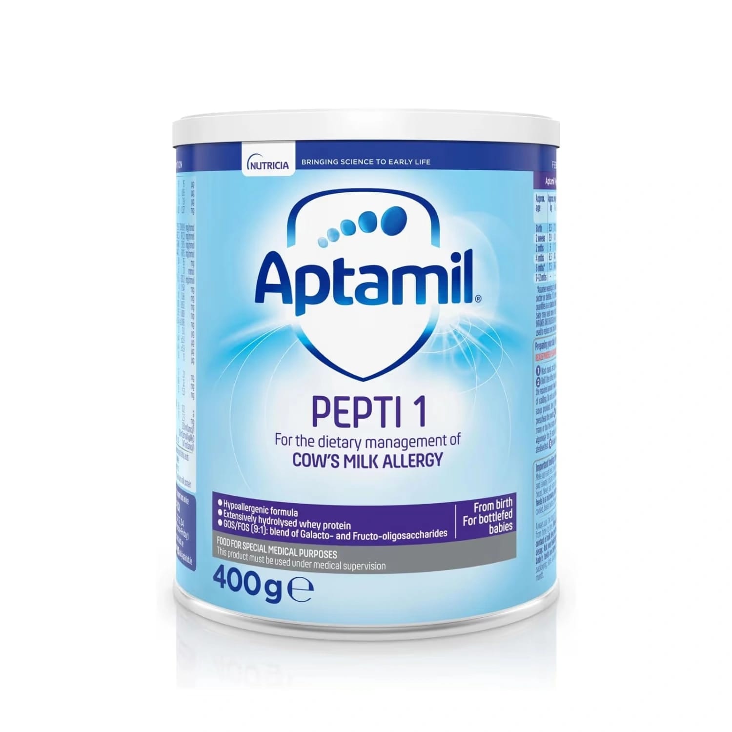 Aptamil Pepti 1 Baby Milk Formula From Birth 400g