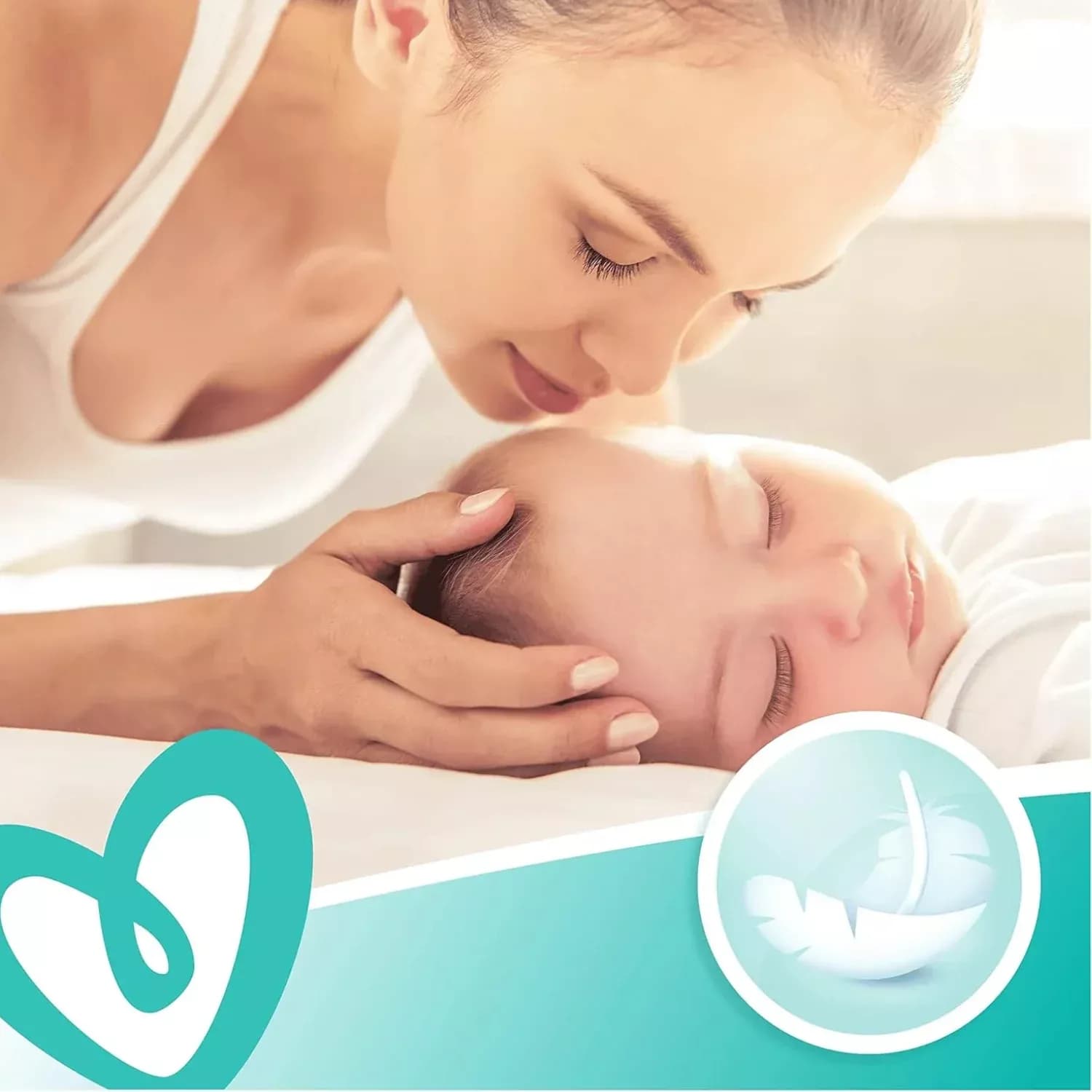6x Pampers Sensitive Baby Wipes 52 Pieces