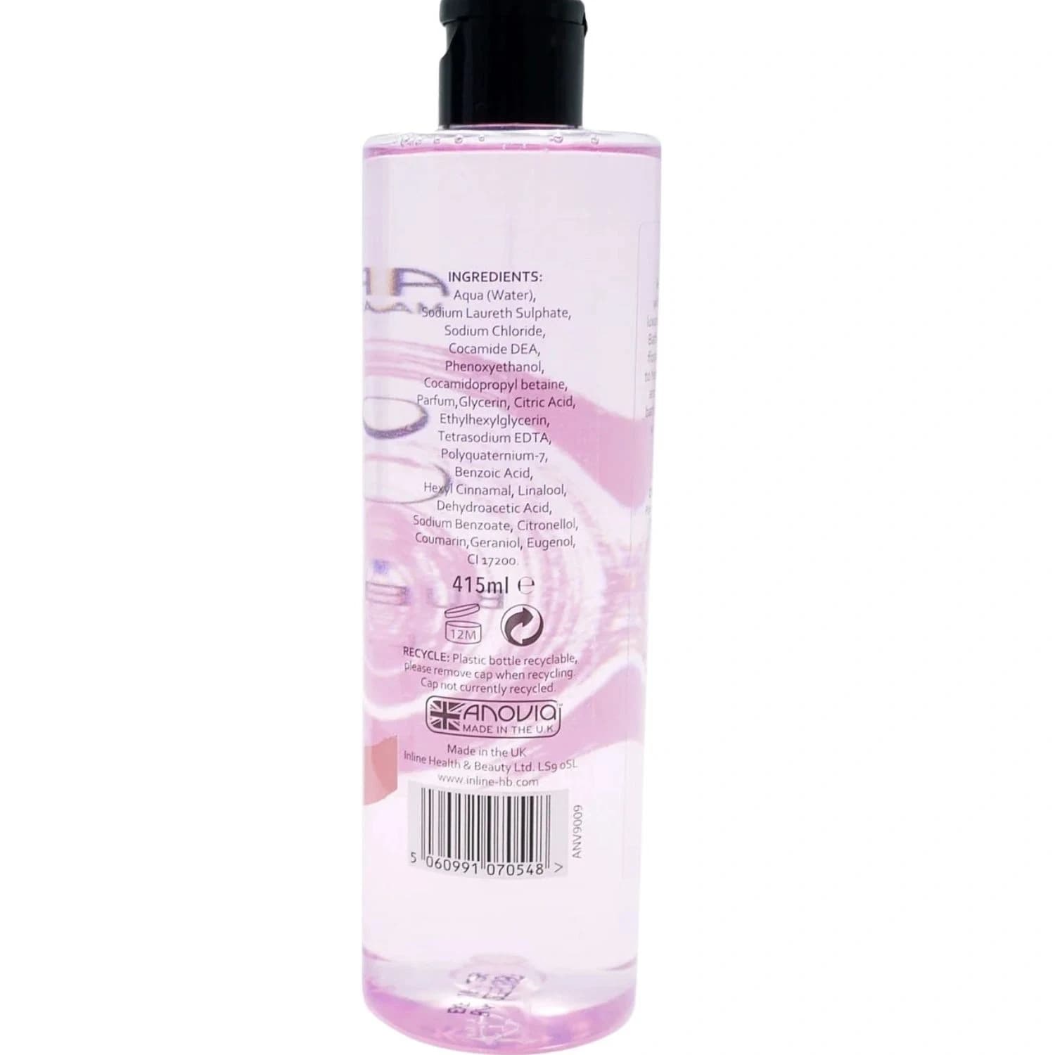 Anovia Bubble Bath Spa Lily & Rose 415ml