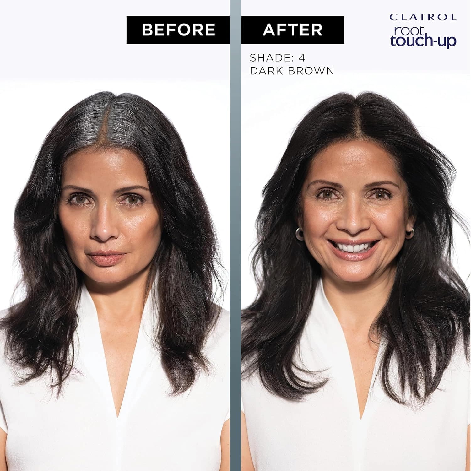 Clairol Nice'n Easy Root Touch-Up Hair Dye, 2 Black