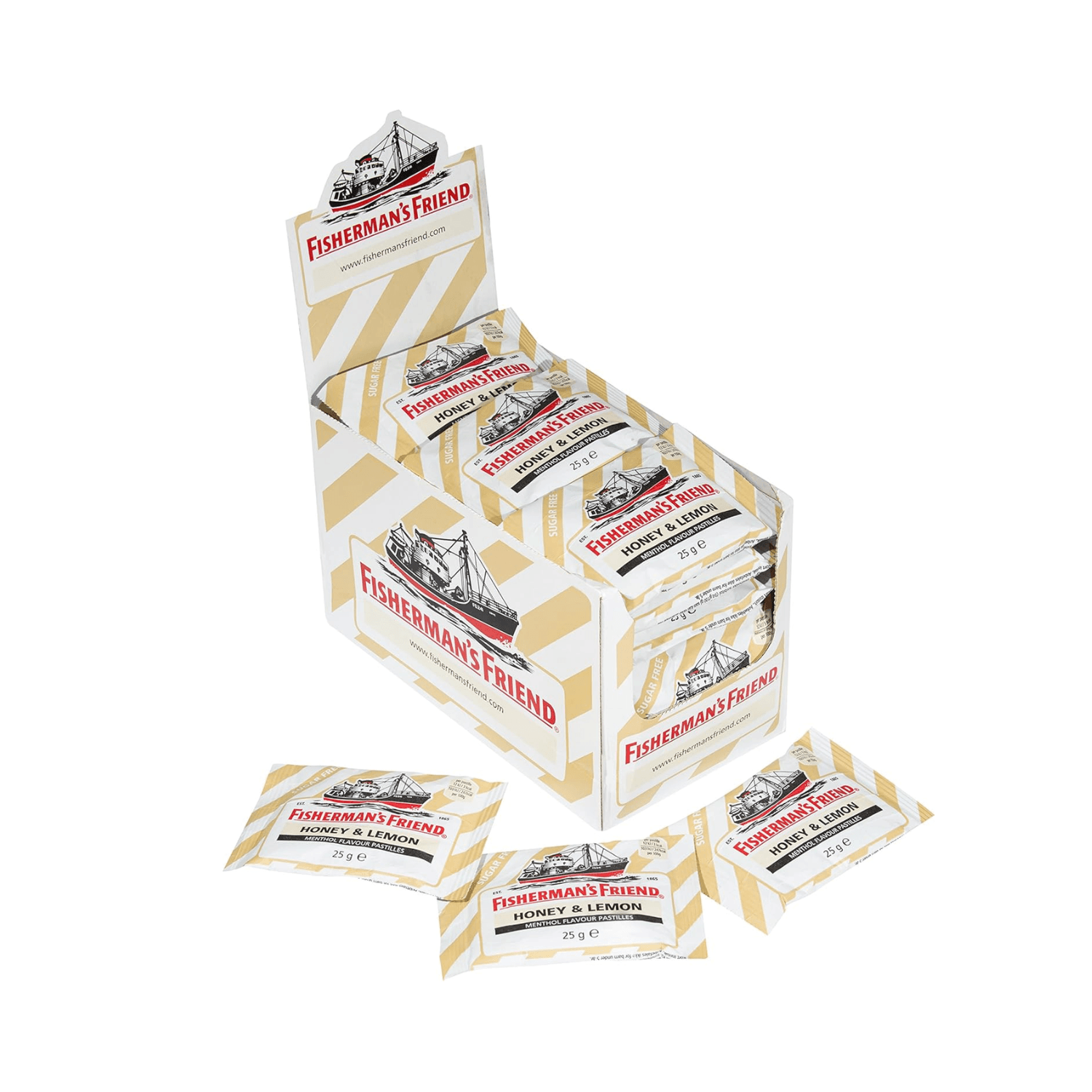Fisherman'S Friend Honey & Lemon 1 - Pack of 12