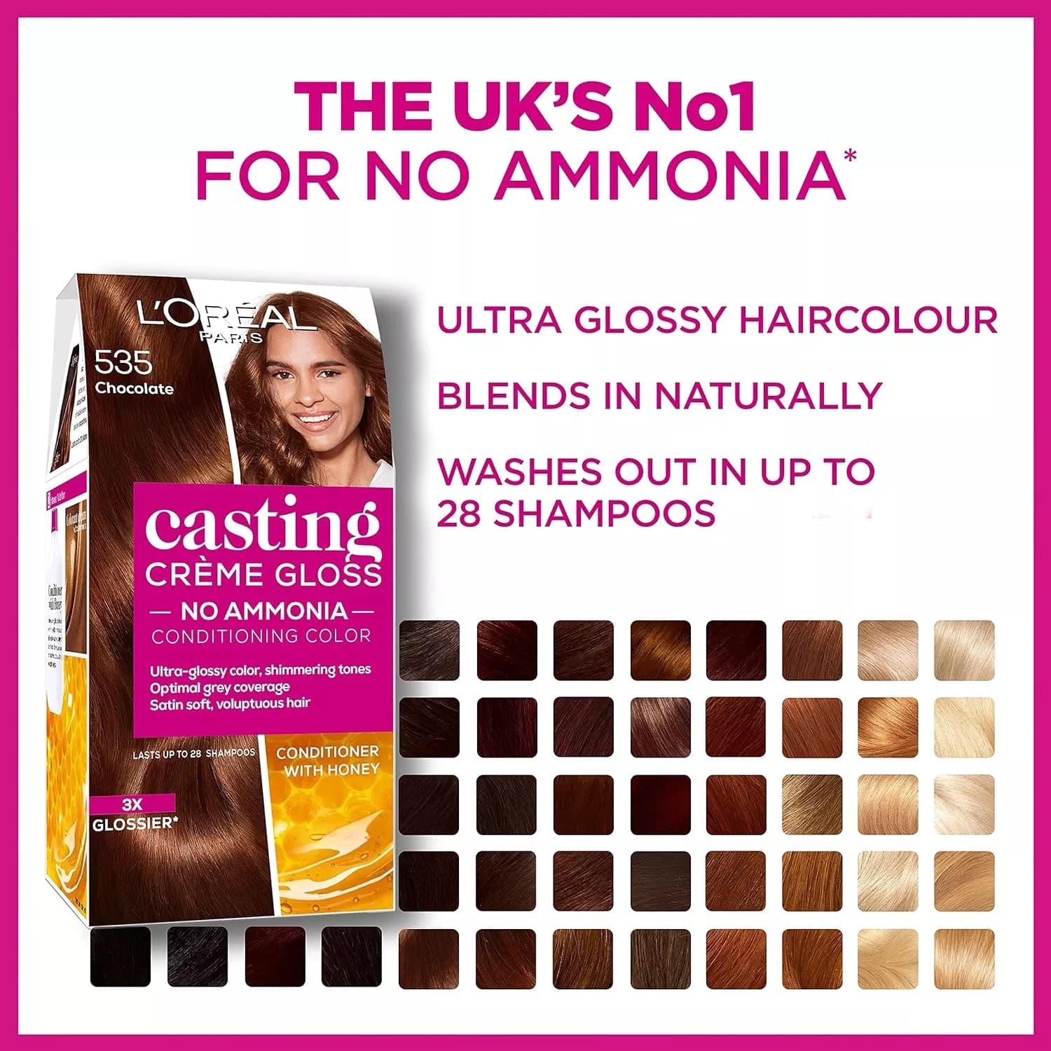 L?Oreal Paris Casting Creme Gloss 400 Dark Brown