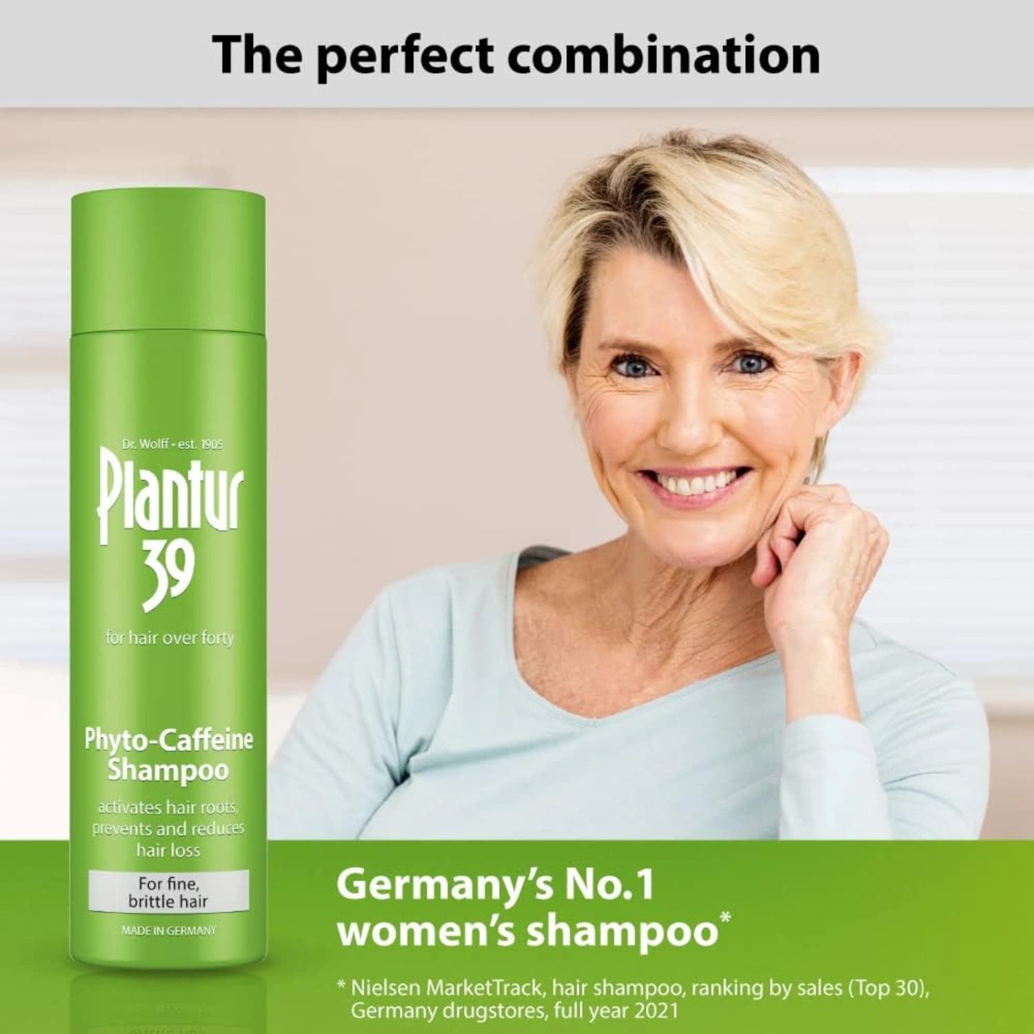 Plantur 39 Caffeine Shampoo 250ml - Pack of 3
