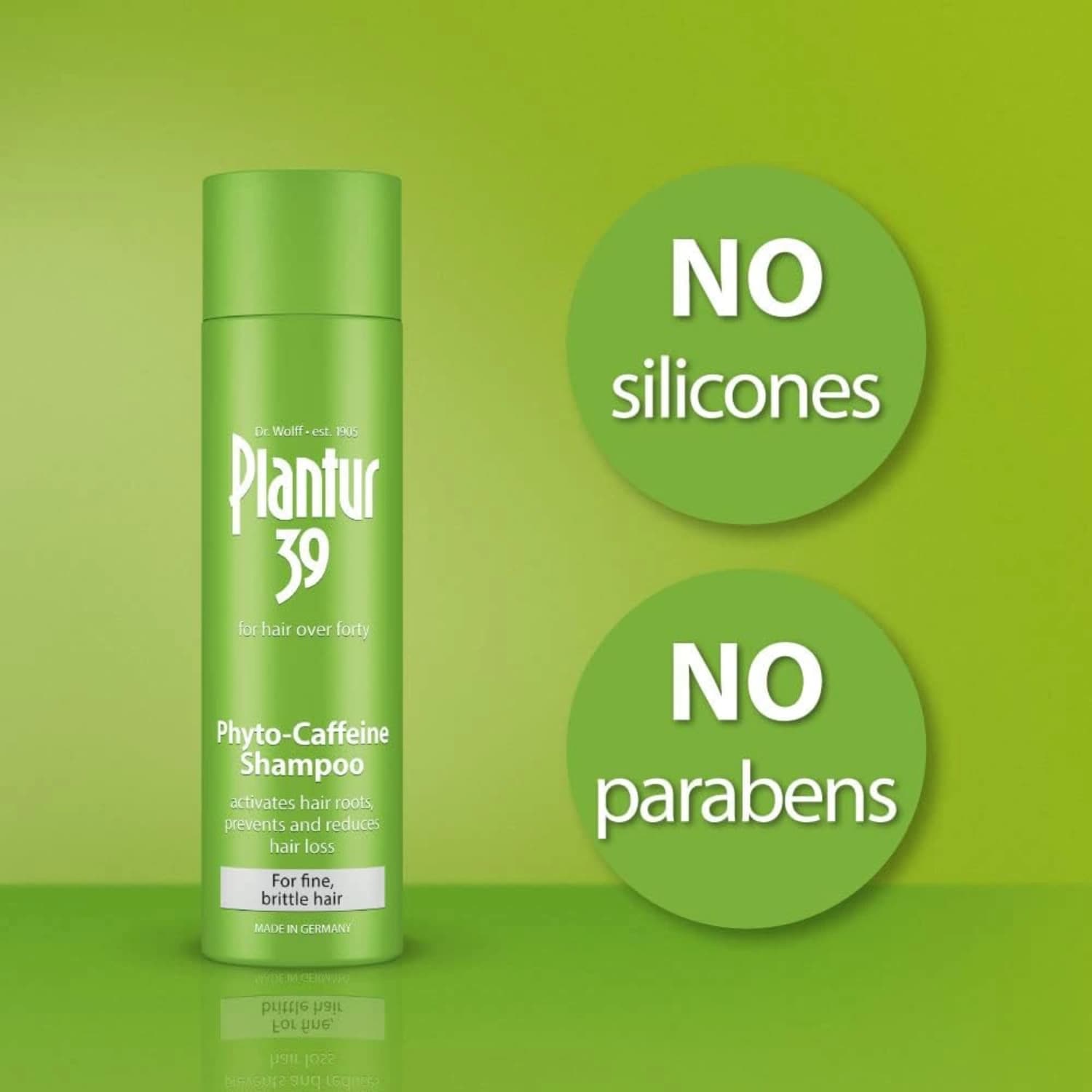 Plantur 39 Caffeine Shampoo 250ml - Pack of 3