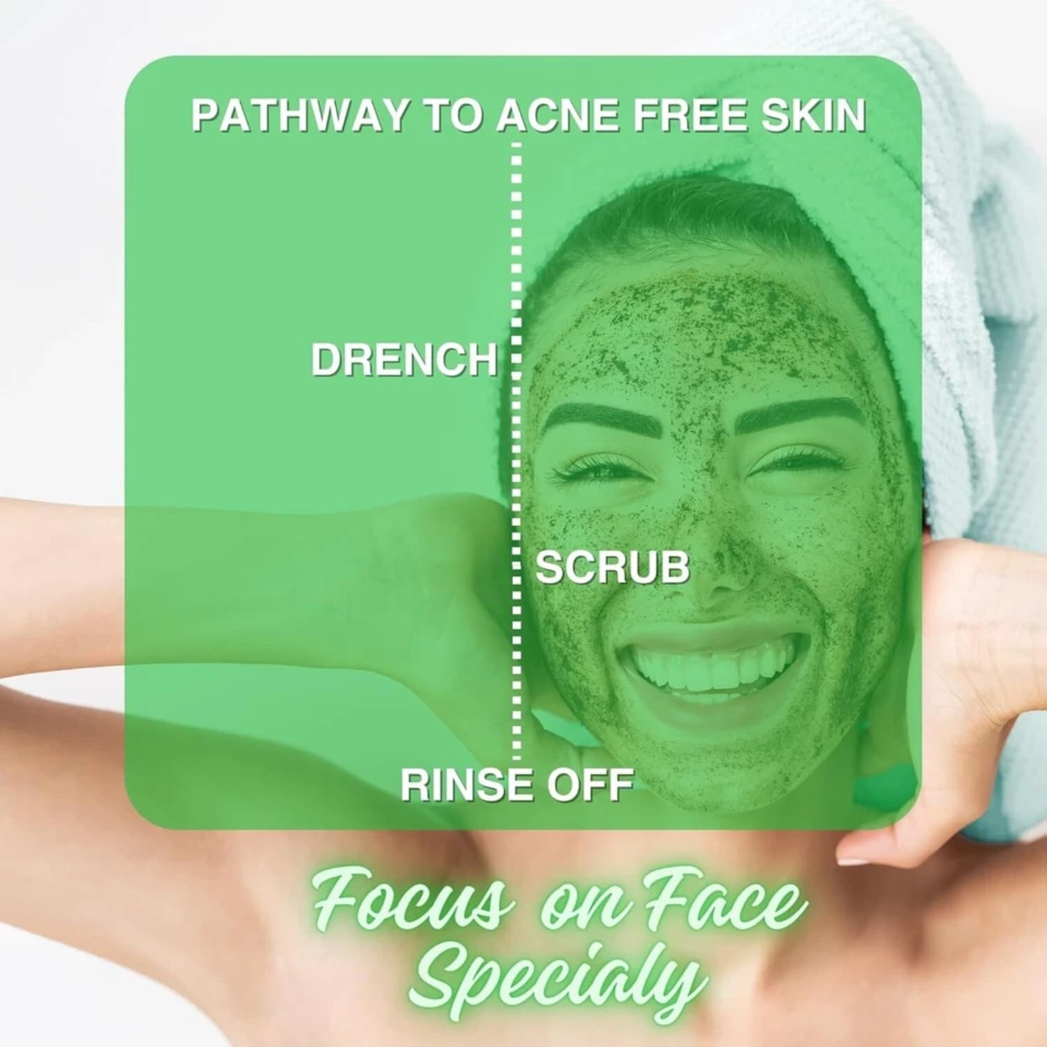 Xpel Tea Tree Cleansing Facial Scrub 250ml