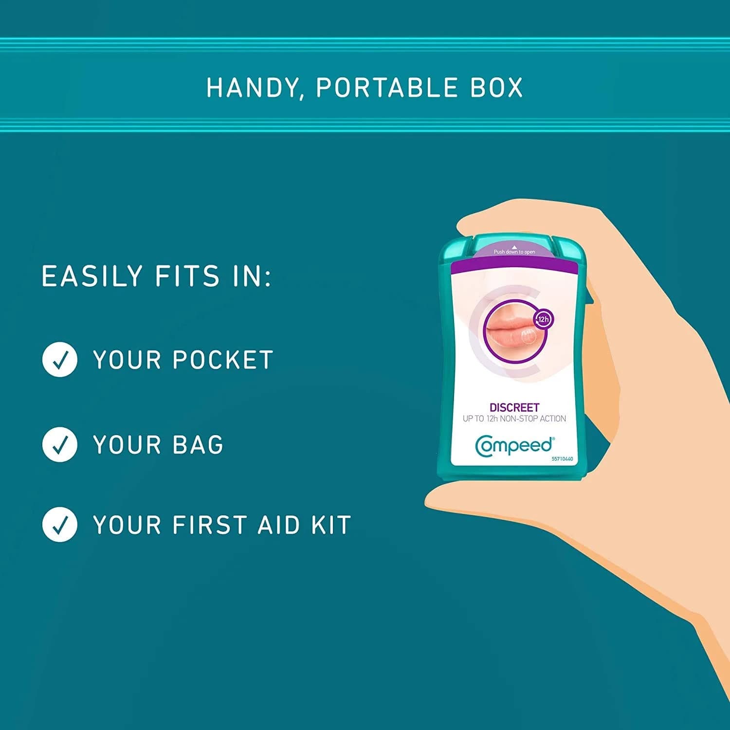 Compeed Cold Sore Treatment 15 Patches