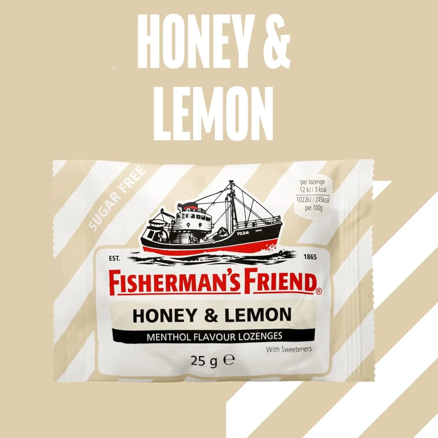 Fisherman’s Friend Honey And Lemon Lozenges 25g