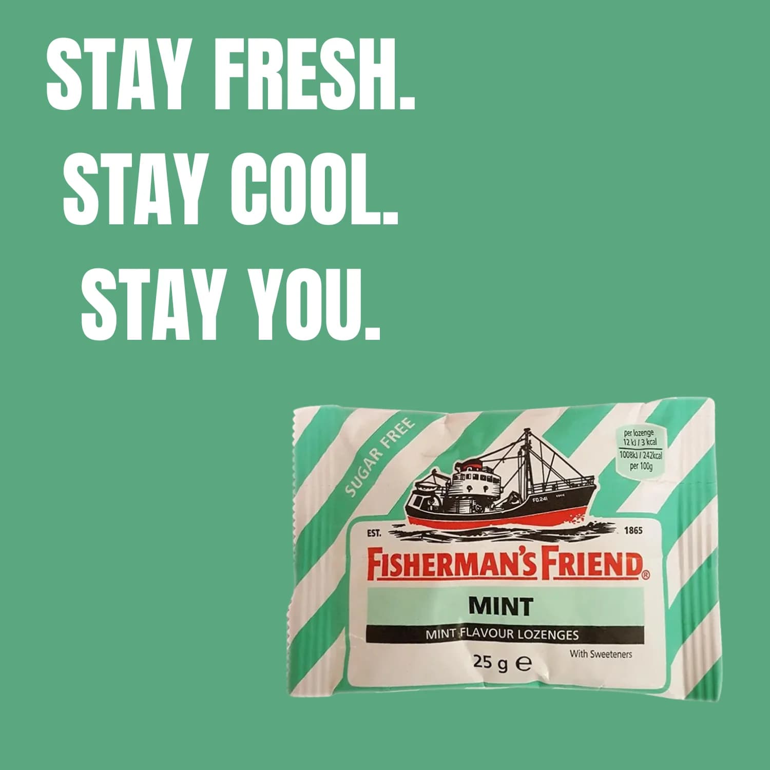 Fisherman’s Friend Mint Lozenges 25G