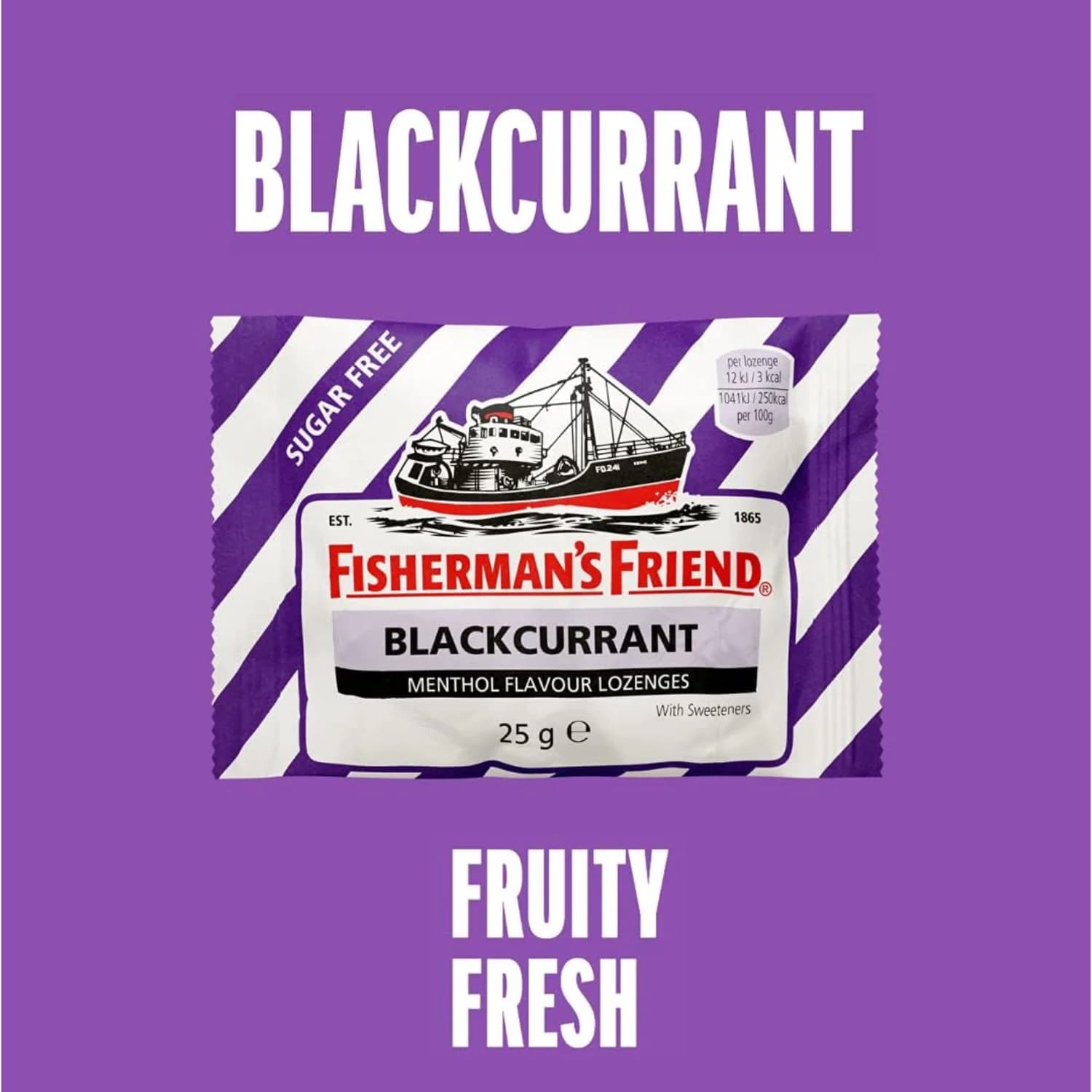 Fisherman’s Friend Blackcurrant Lozenges 25g