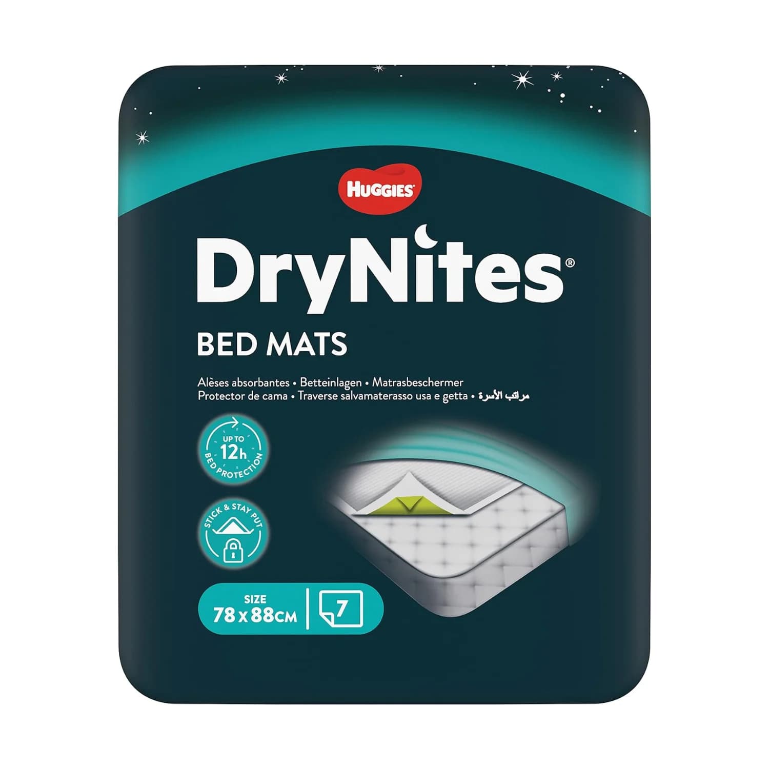 Huggies DryNites Disposable Bed Mats 7 Count