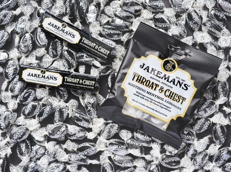Jakemans Throat And Chest Soothing Menthol Lozenges 73g