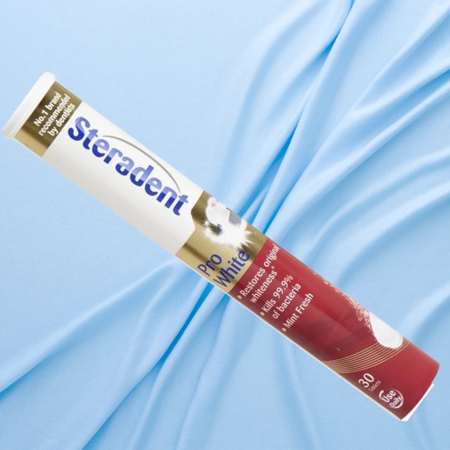 Steradent Pro White Denture cleanser 30 Tablets