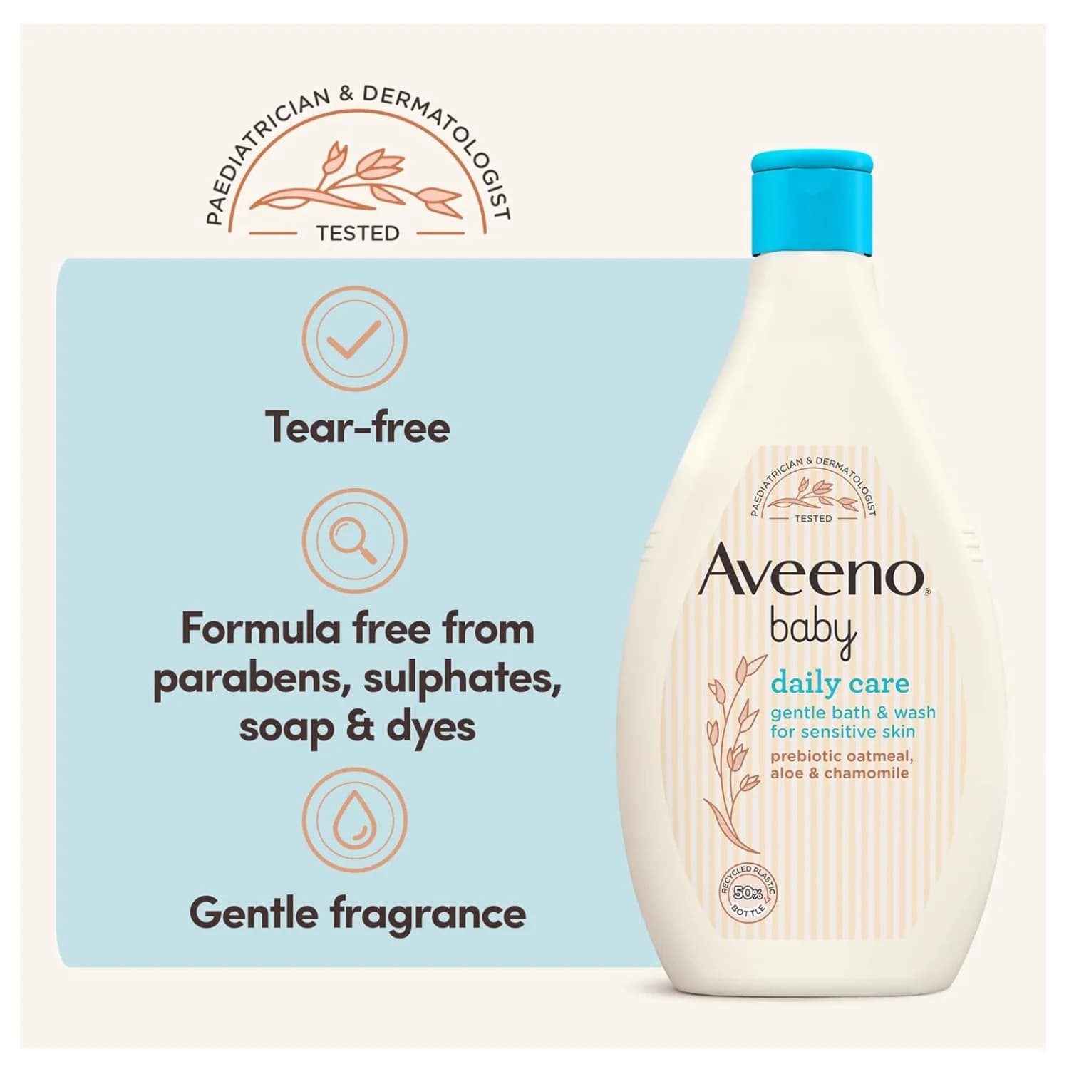 Aveeno Baby Daily Care Gentle Bath and Wash 400ml