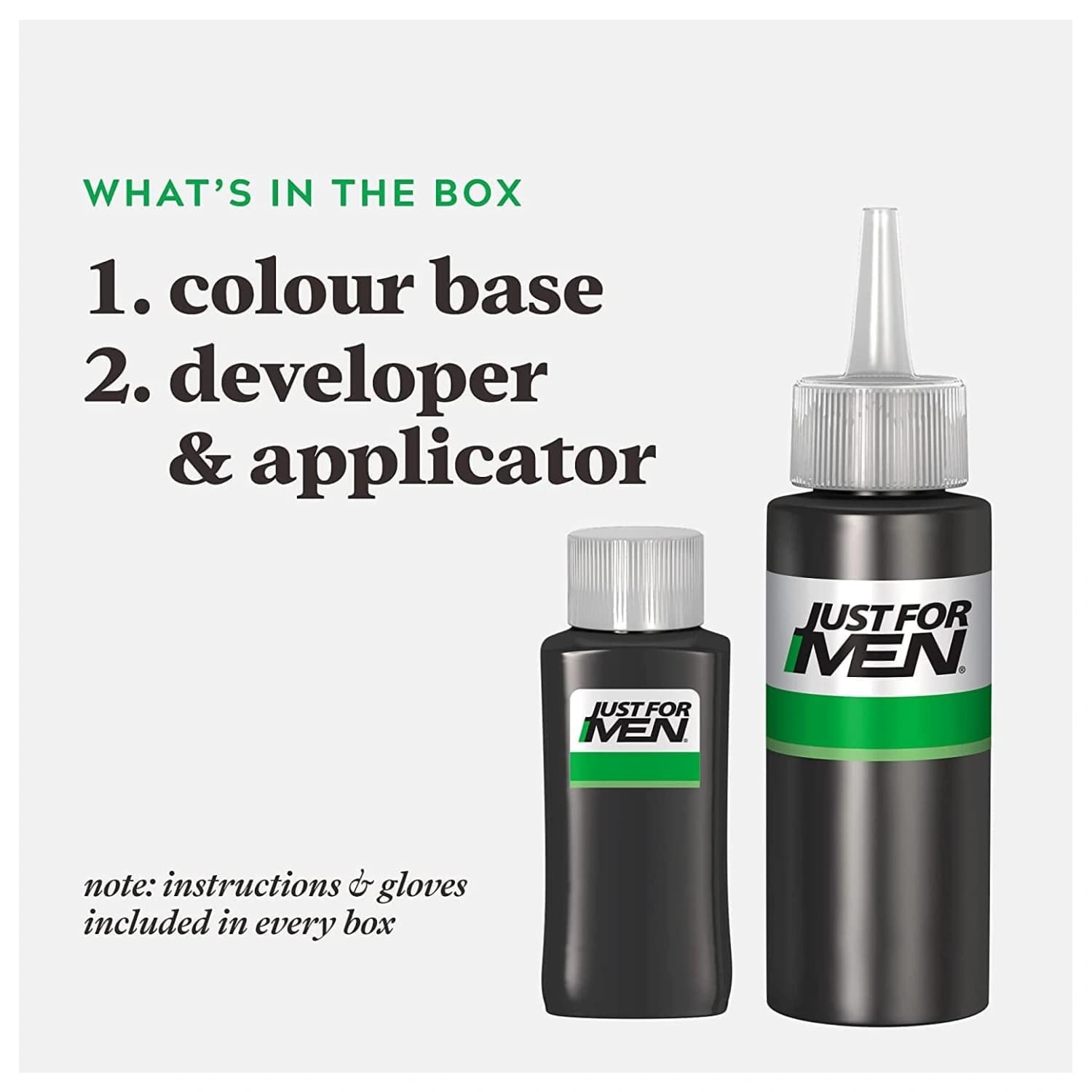 Just For Men Hair Colourant, Natural Dark Brown Black